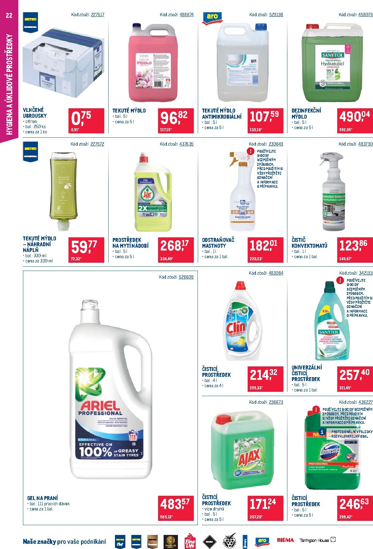makro - Aktuální Makro - Gastronomie - Distribuce leták platný od úterý 02.06.2026 do pondělí 15.06.2026 - page: 22