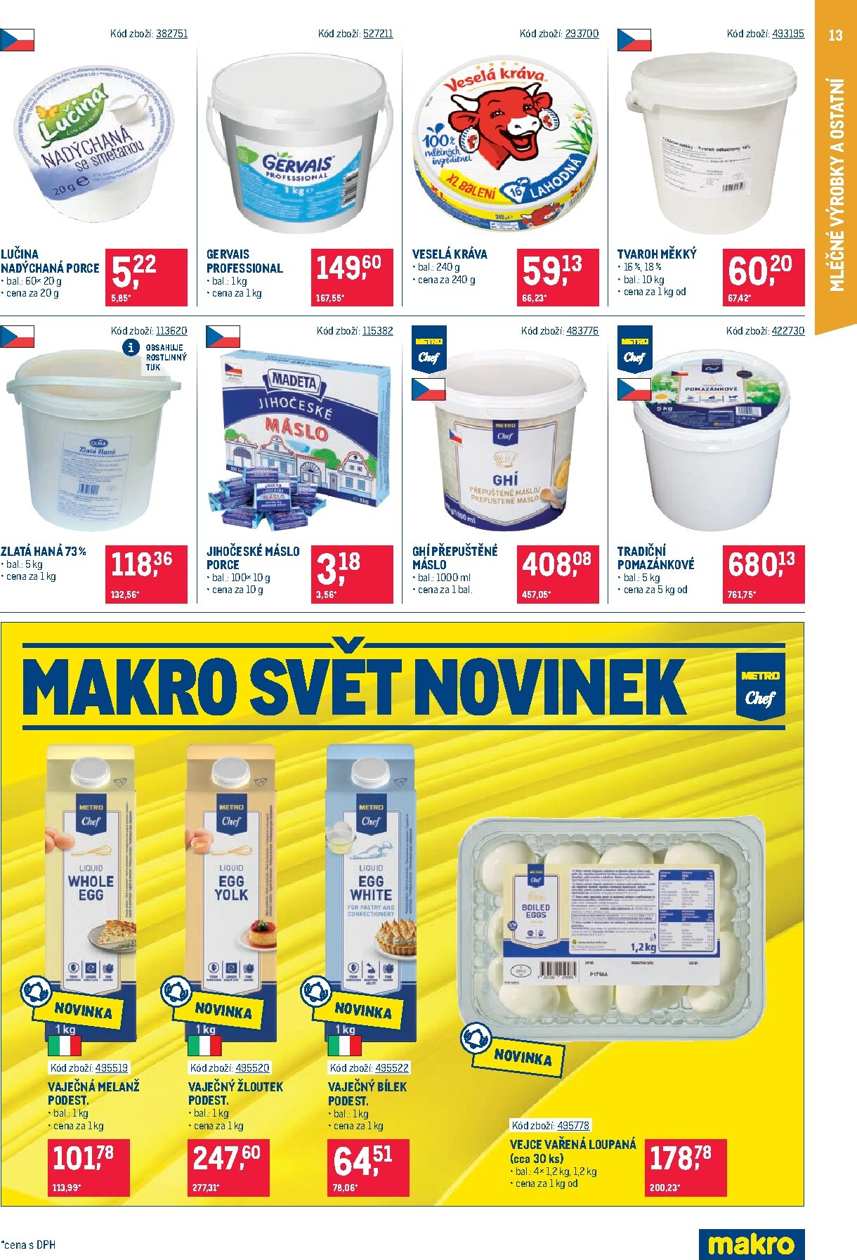 makro - Aktuální Makro - Gastronomie - Distribuce leták platný od úterý 02.06.2026 do pondělí 15.06.2026 - page: 13