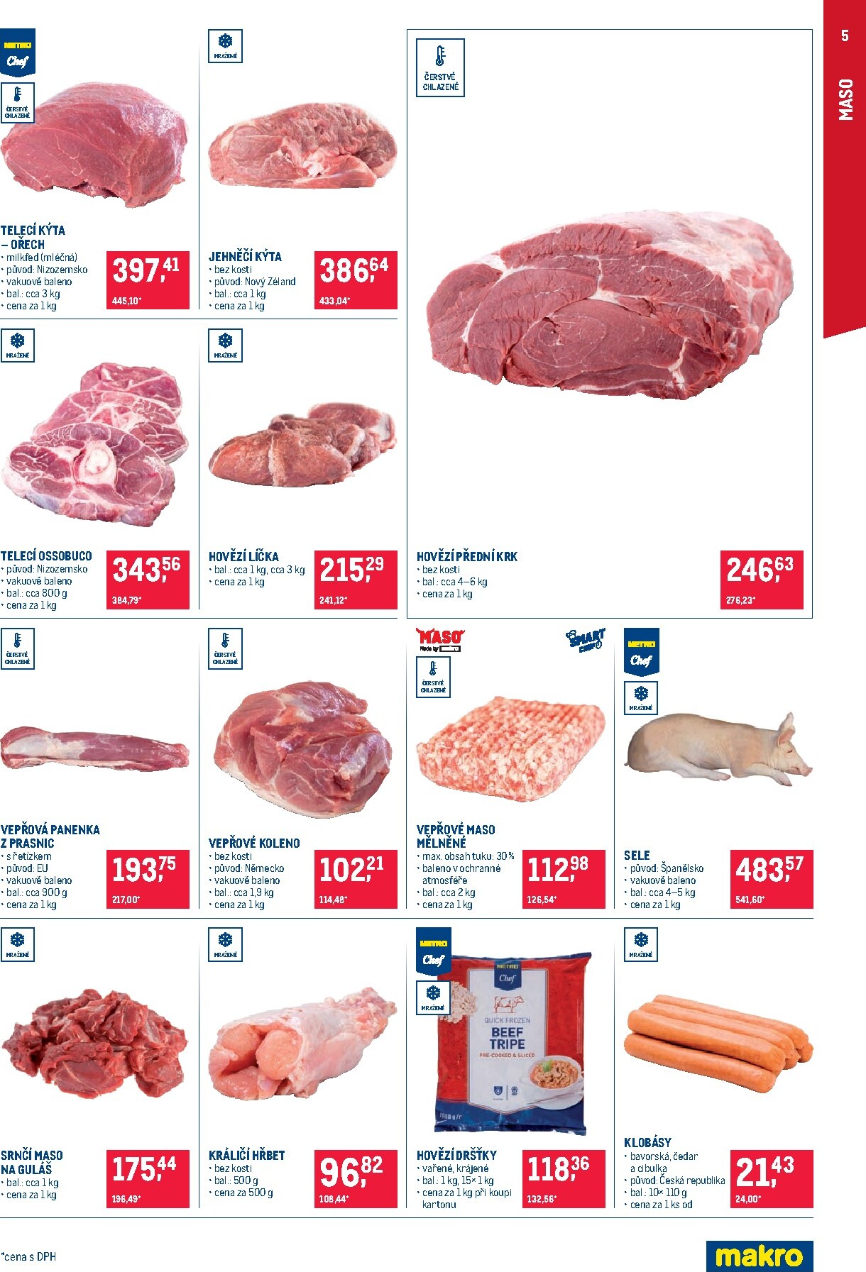makro - Aktuální Makro - Gastronomie - Distribuce leták platný od úterý 02.06.2026 do pondělí 15.06.2026 - page: 5