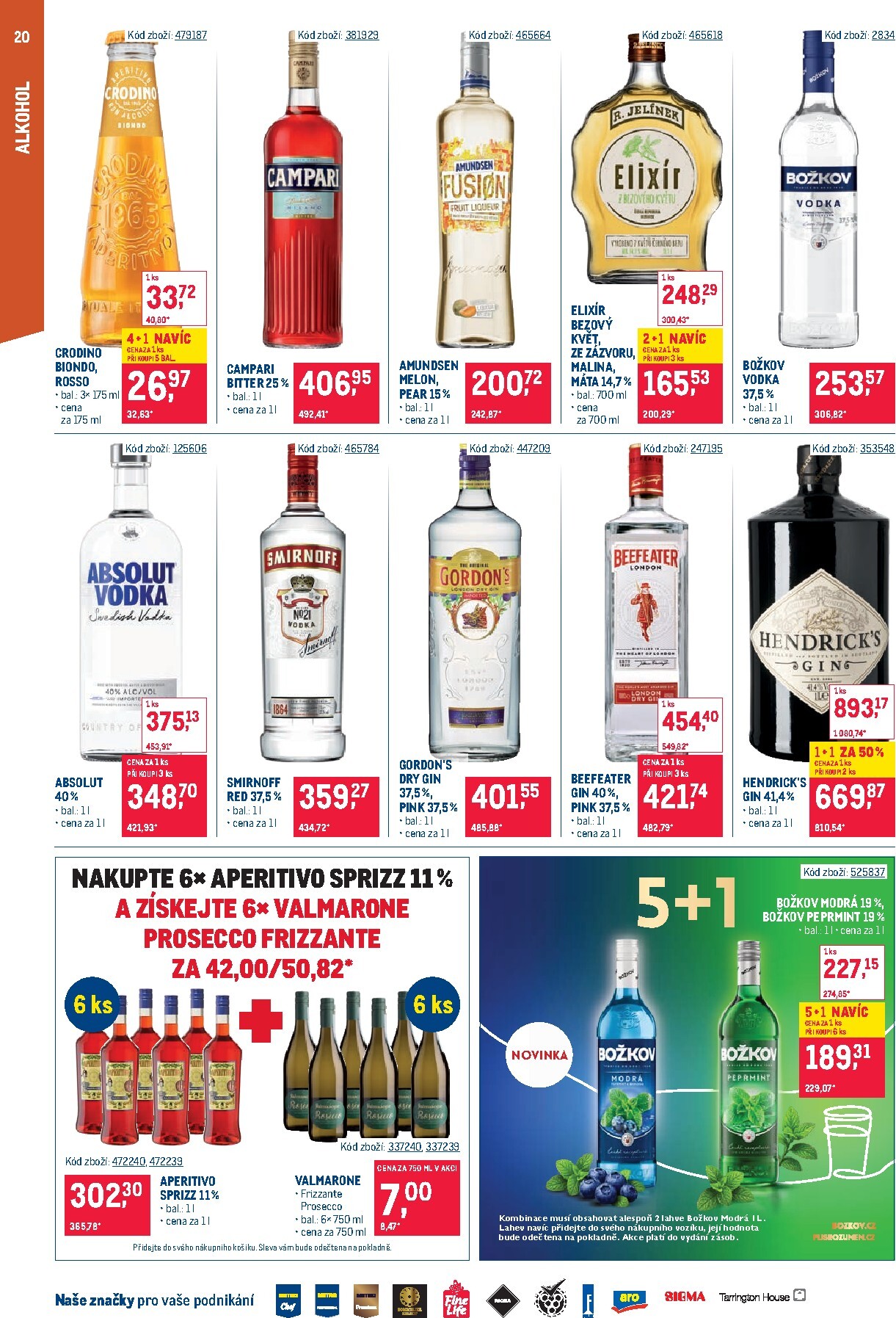 makro - Aktuální Makro - Gastronomie - Distribuce leták platný od úterý 02.06.2026 do pondělí 15.06.2026 - page: 20