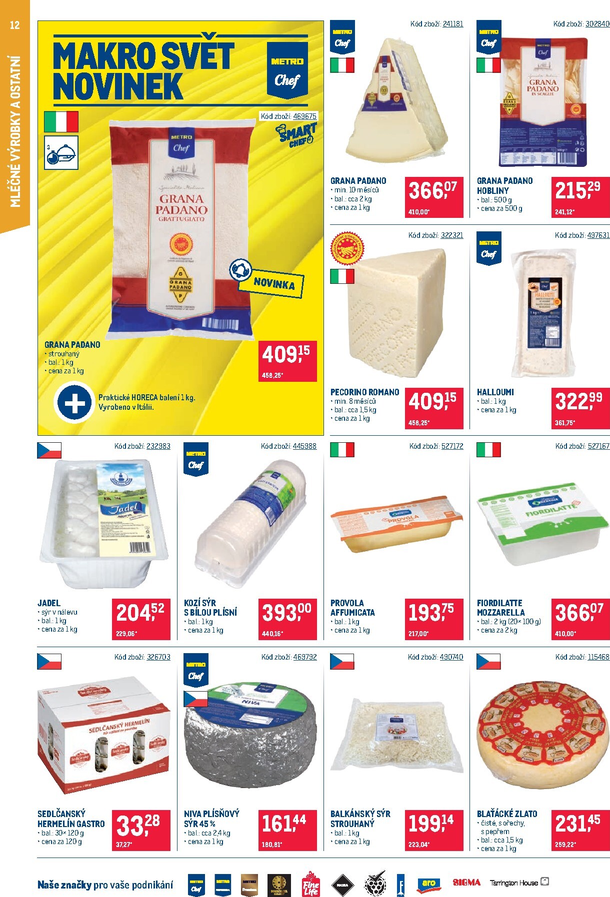 makro - Aktuální Makro - Gastronomie - Distribuce leták platný od úterý 02.06.2026 do pondělí 15.06.2026 - page: 12