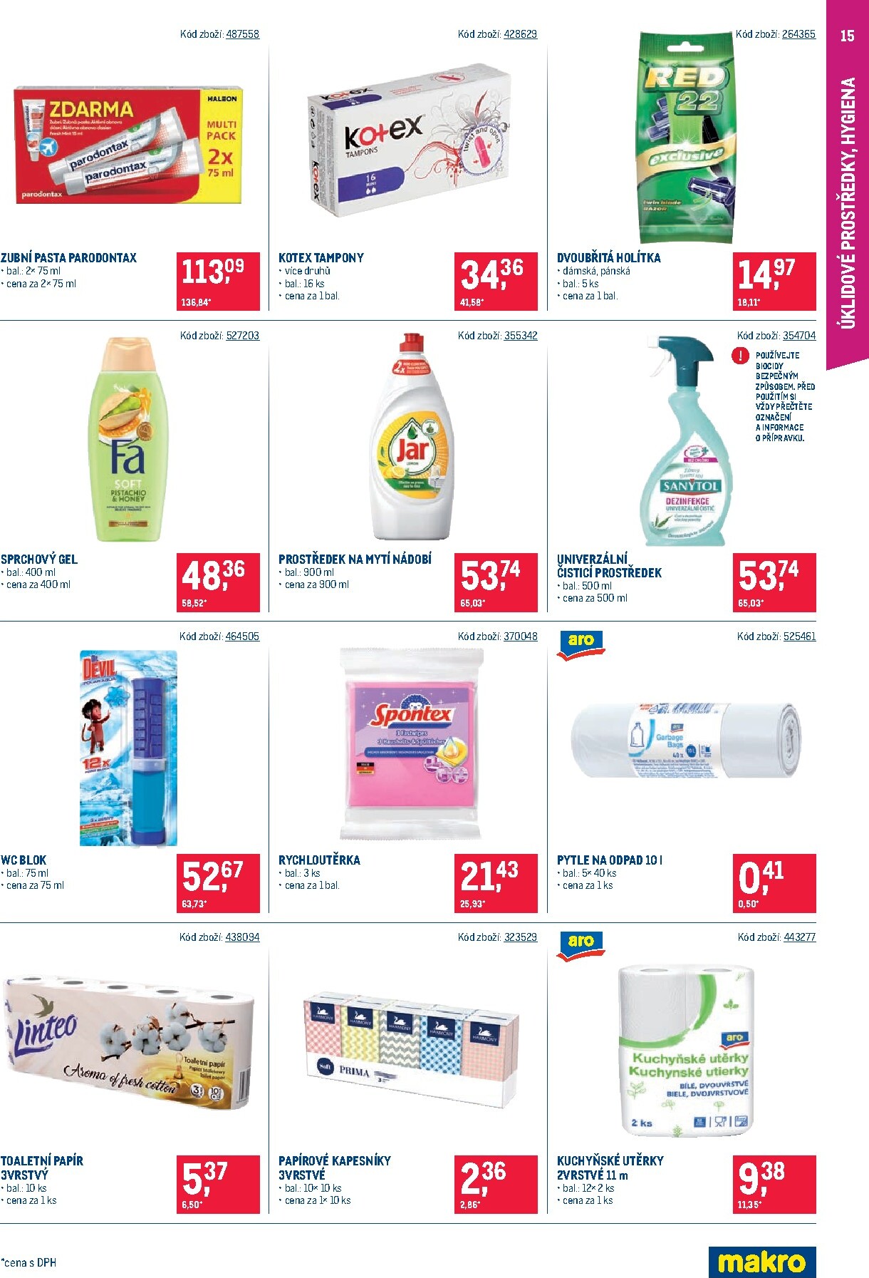 makro - Aktuální Makro - Maloobchod - Distribuce leták platný od úterý 02.06.2026 do pondělí 15.06.2026 - page: 15