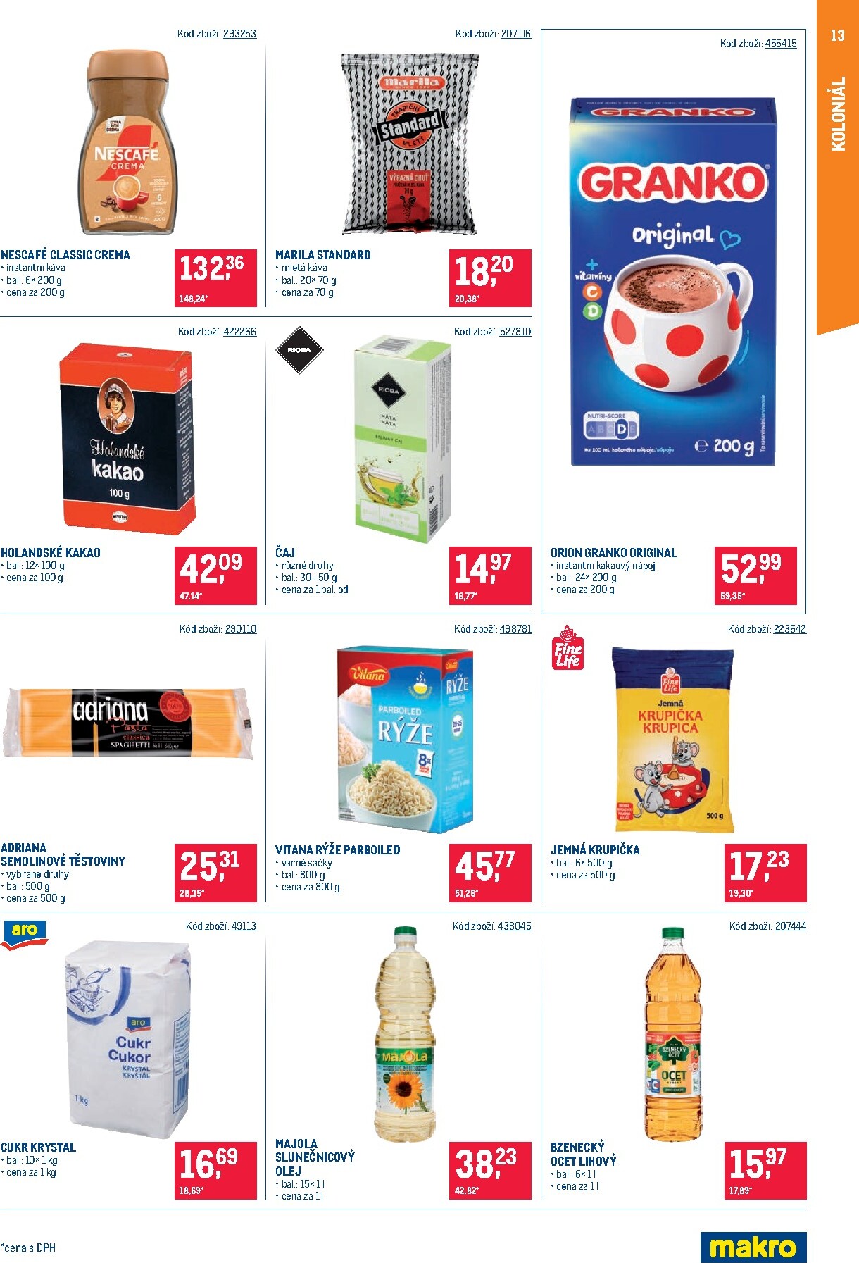 makro - Aktuální Makro - Maloobchod - Distribuce leták platný od úterý 02.06.2026 do pondělí 15.06.2026 - page: 13