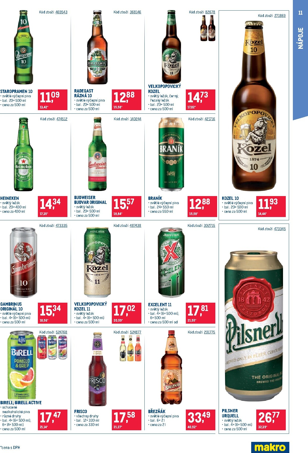 makro - Aktuální Makro - Maloobchod - Distribuce leták platný od úterý 02.06.2026 do pondělí 15.06.2026 - page: 11
