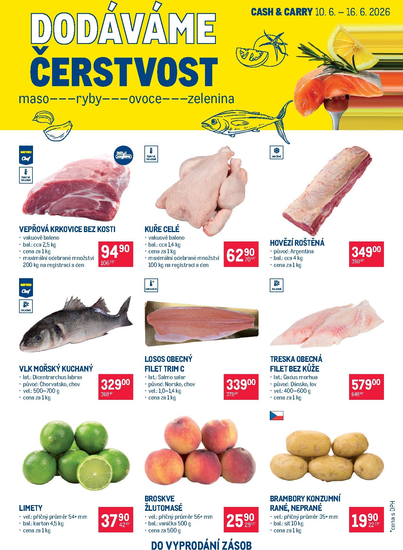 makro - Aktuální Makro - Čerstvé zboží leták platný od středy 10.06.2026 do úterý 16.06.2026