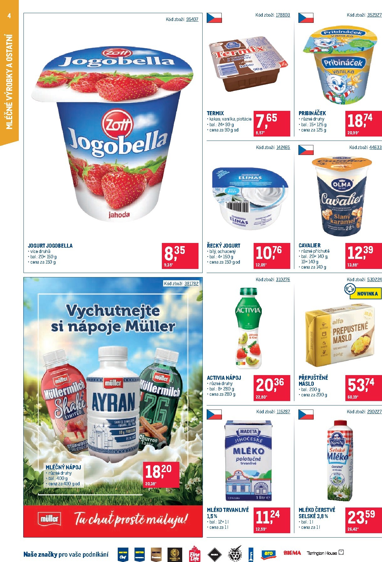 makro - Aktuální Makro - Maloobchod Distribuce leták platný od úterý 16.06.2026 do pondělí 29.06.2026 - page: 4