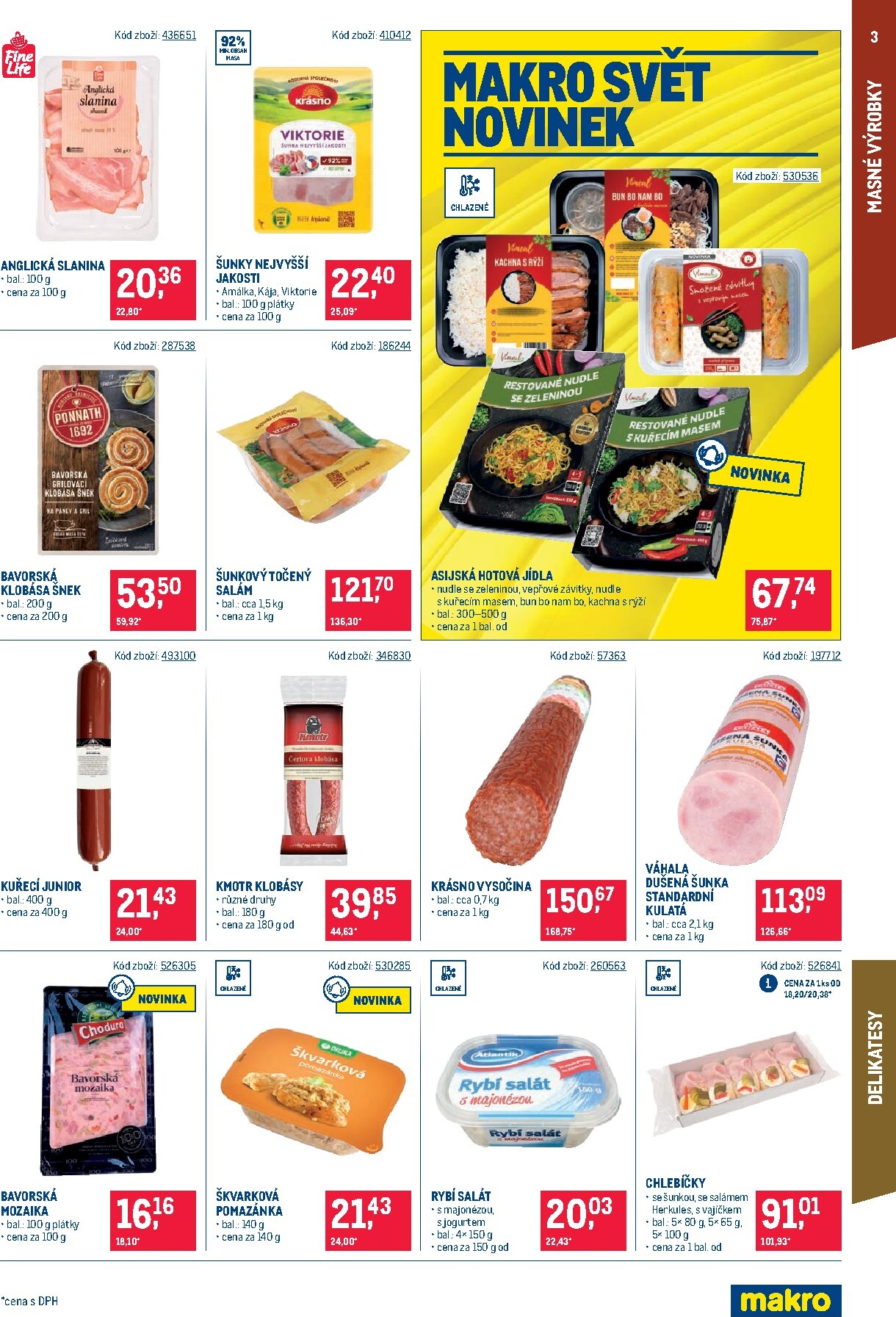 makro - Aktuální Makro - Maloobchod Distribuce leták platný od úterý 16.06.2026 do pondělí 29.06.2026 - page: 3