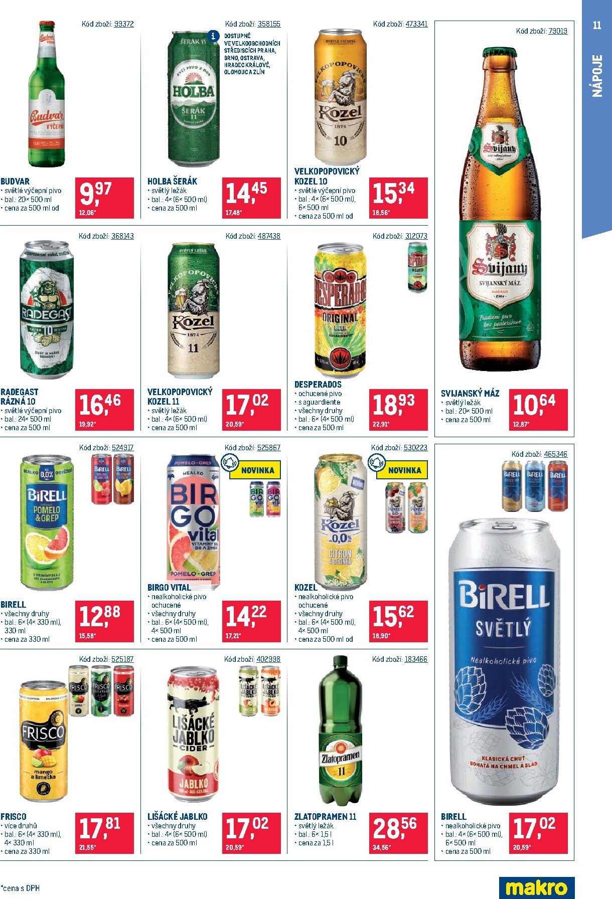 makro - Aktuální Makro - Maloobchod Distribuce leták platný od úterý 16.06.2026 do pondělí 29.06.2026 - page: 11