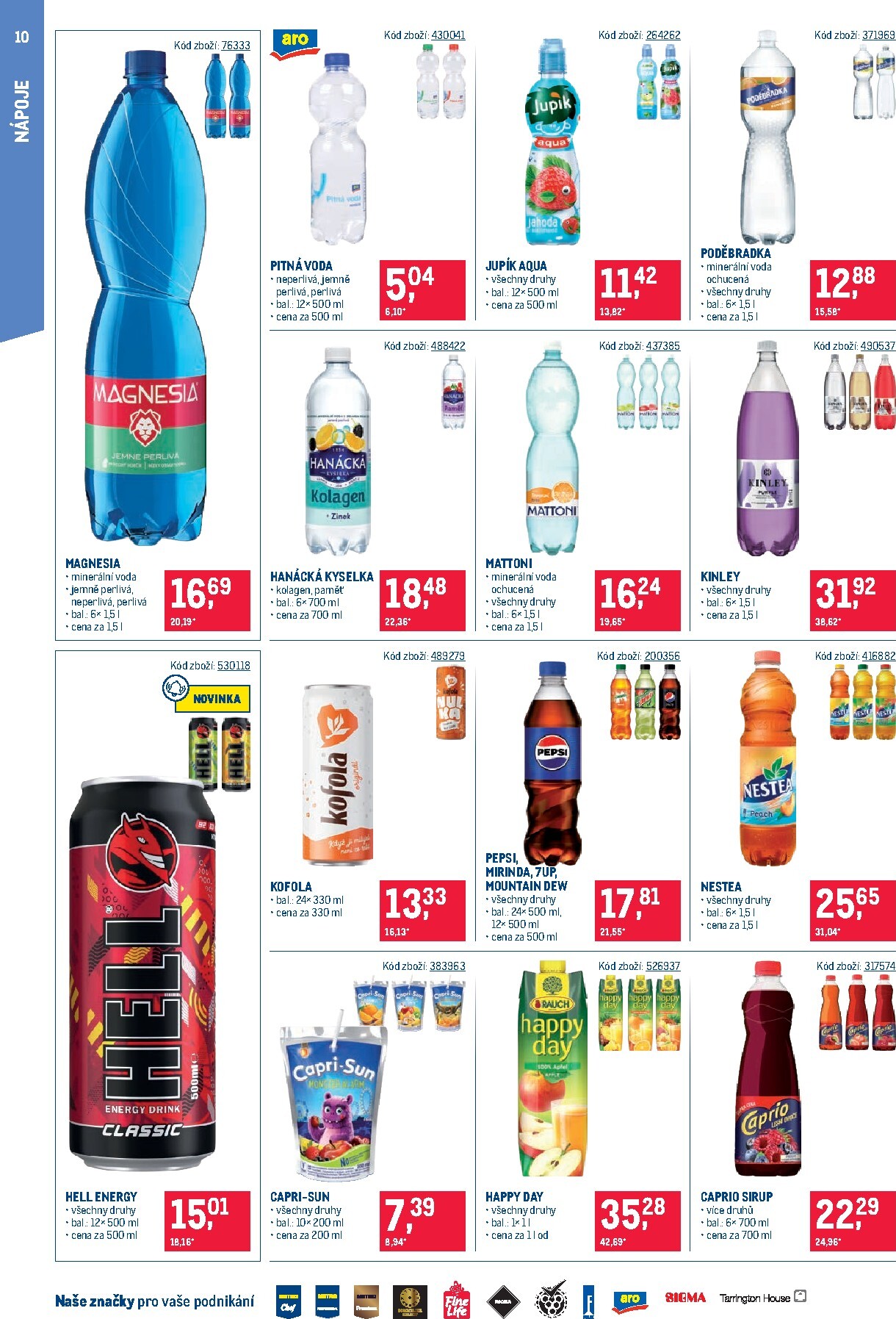 makro - Aktuální Makro - Maloobchod Distribuce leták platný od úterý 16.06.2026 do pondělí 29.06.2026 - page: 10