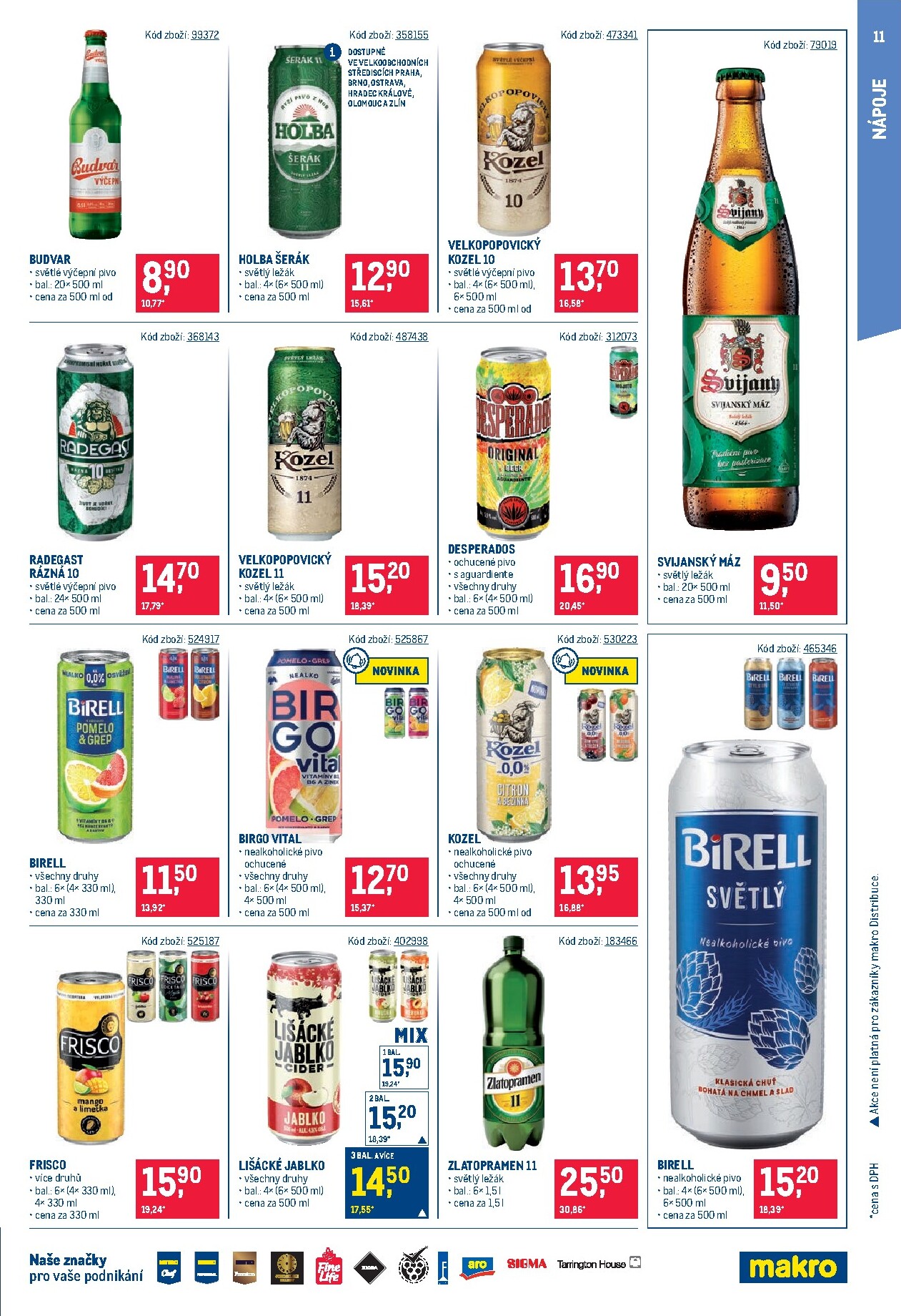 makro - Aktuální Makro - Maloobchod leták platný od středy 17.06.2026 do úterý 30.06.2026 - page: 11
