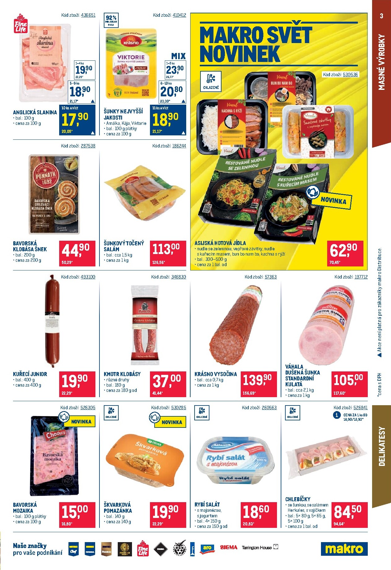 makro - Aktuální Makro - Maloobchod leták platný od středy 17.06.2026 do úterý 30.06.2026 - page: 3