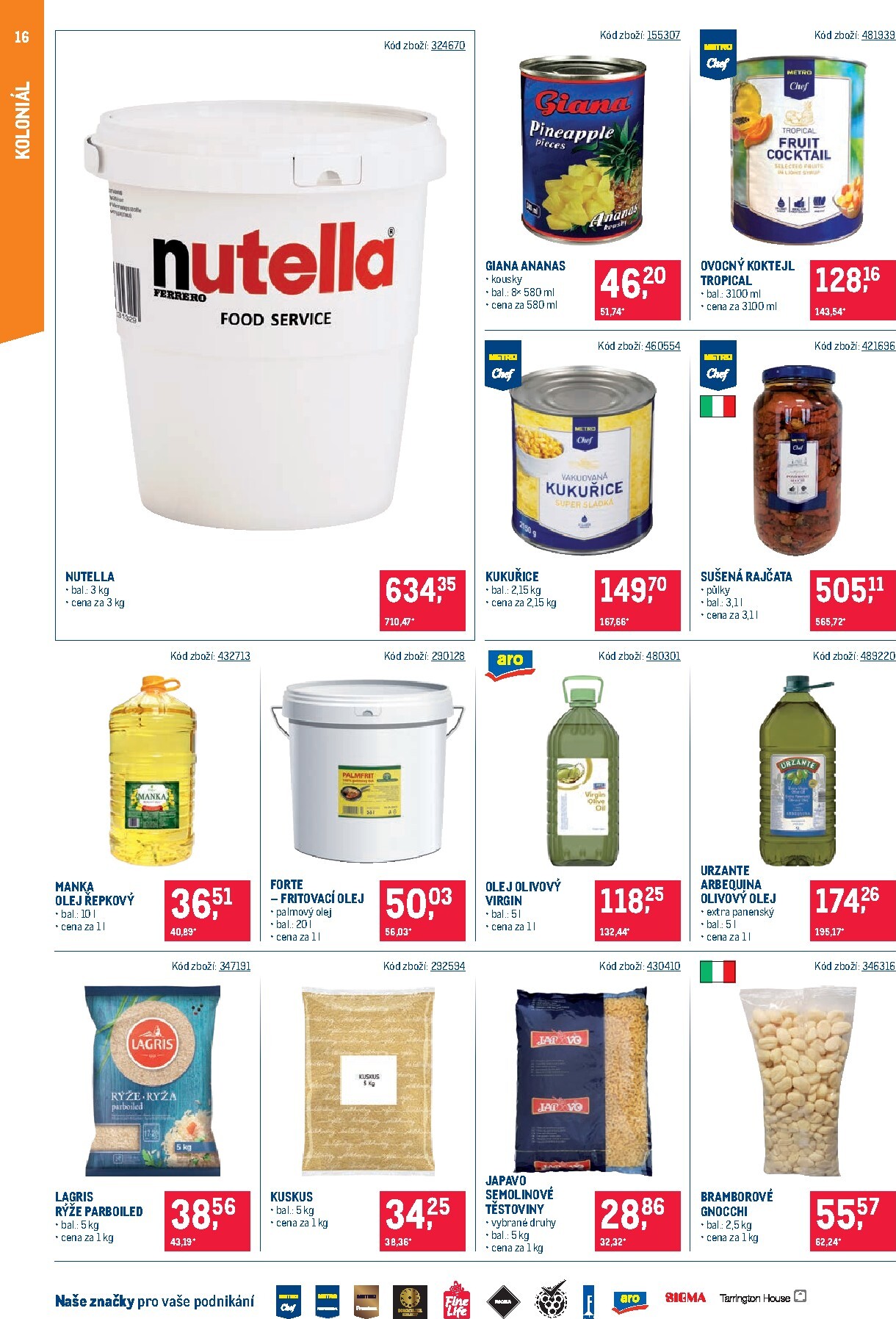 makro - Aktuální Makro - Gastronomie distribuce leták platný od úterý 16.06.2026 do pondělí 29.06.2026 - page: 16