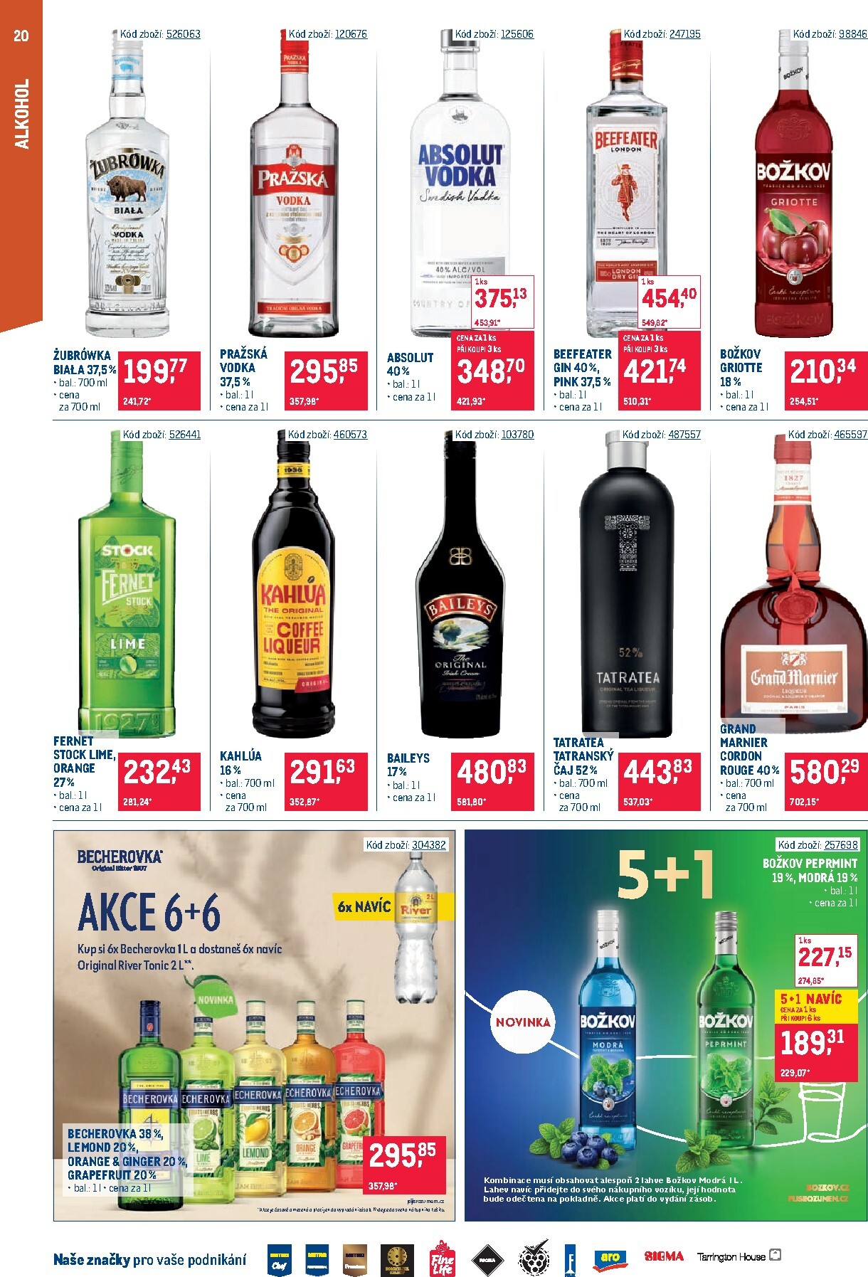 makro - Aktuální Makro - Gastronomie distribuce leták platný od úterý 16.06.2026 do pondělí 29.06.2026 - page: 20