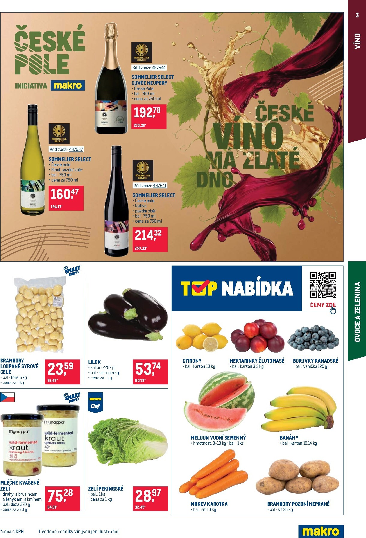 makro - Aktuální Makro - Gastronomie distribuce leták platný od úterý 16.06.2026 do pondělí 29.06.2026 - page: 3