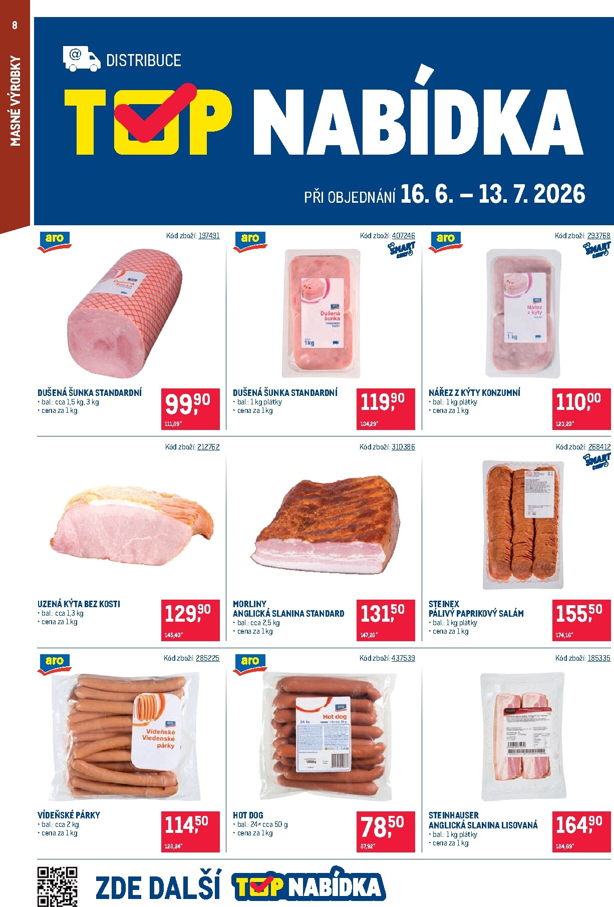 makro - Aktuální Makro - Gastronomie distribuce leták platný od úterý 16.06.2026 do pondělí 29.06.2026 - page: 8