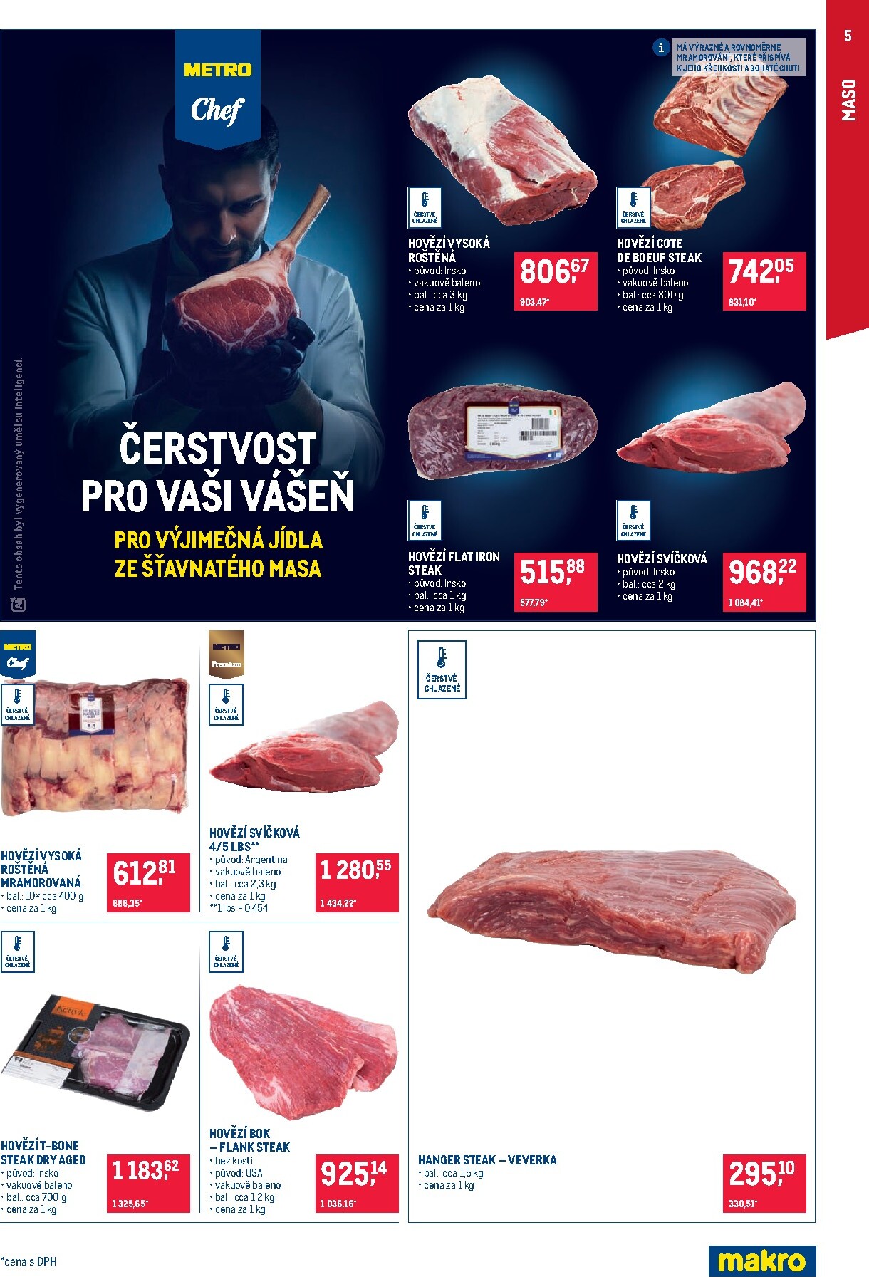 makro - Aktuální Makro - Gastronomie distribuce leták platný od úterý 16.06.2026 do pondělí 29.06.2026 - page: 5