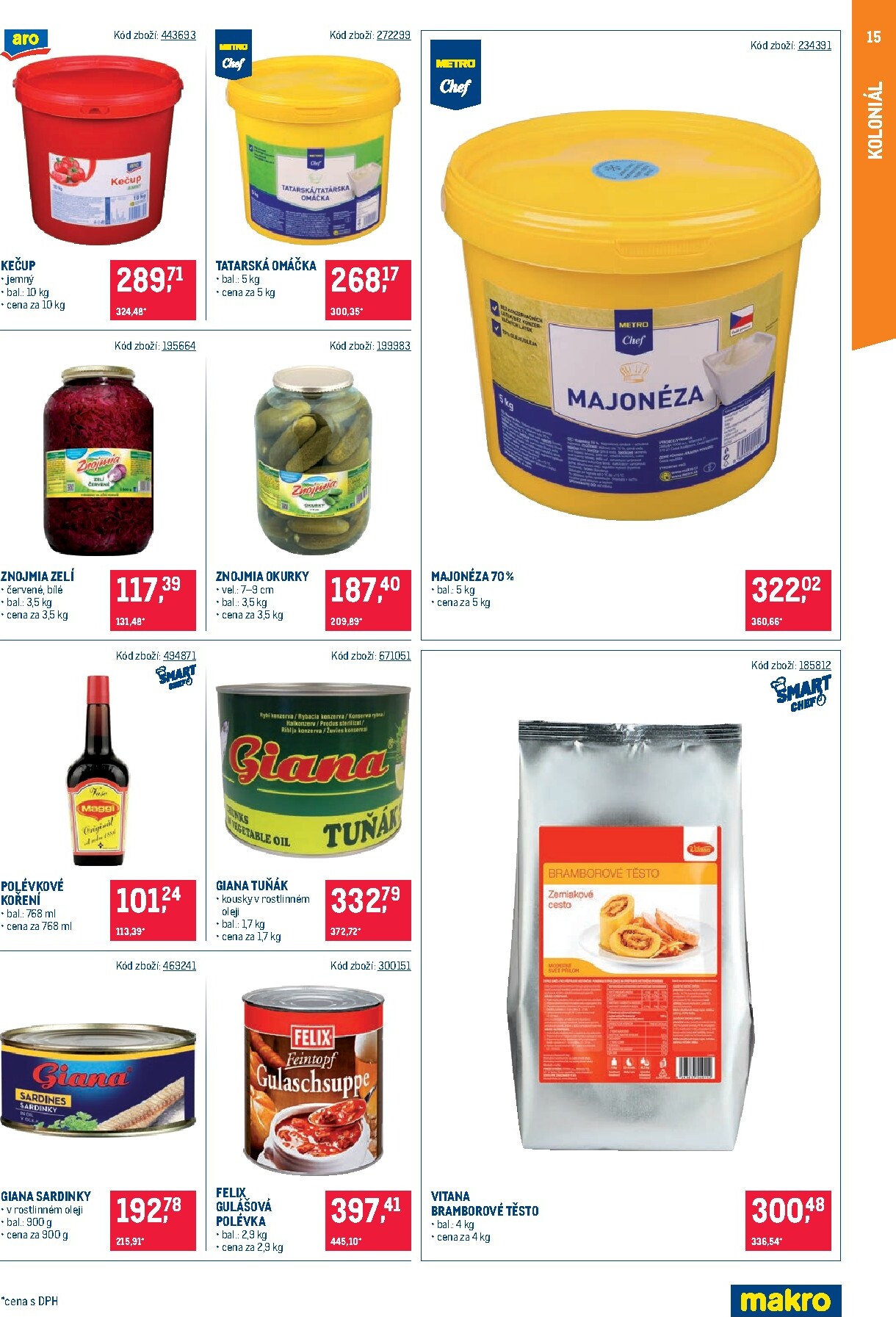 makro - Aktuální Makro - Gastronomie distribuce leták platný od úterý 16.06.2026 do pondělí 29.06.2026 - page: 15