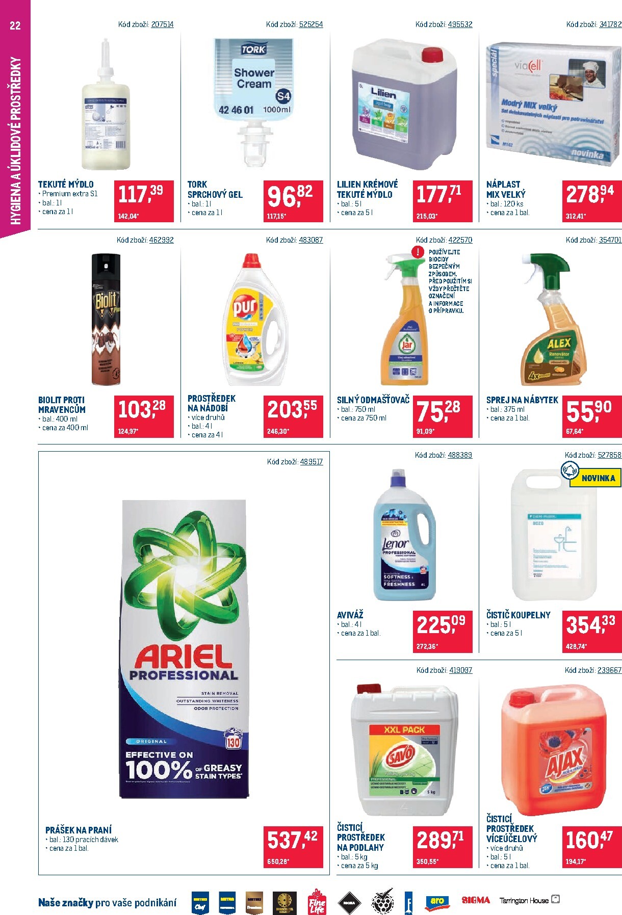 makro - Aktuální Makro - Gastronomie distribuce leták platný od úterý 16.06.2026 do pondělí 29.06.2026 - page: 22