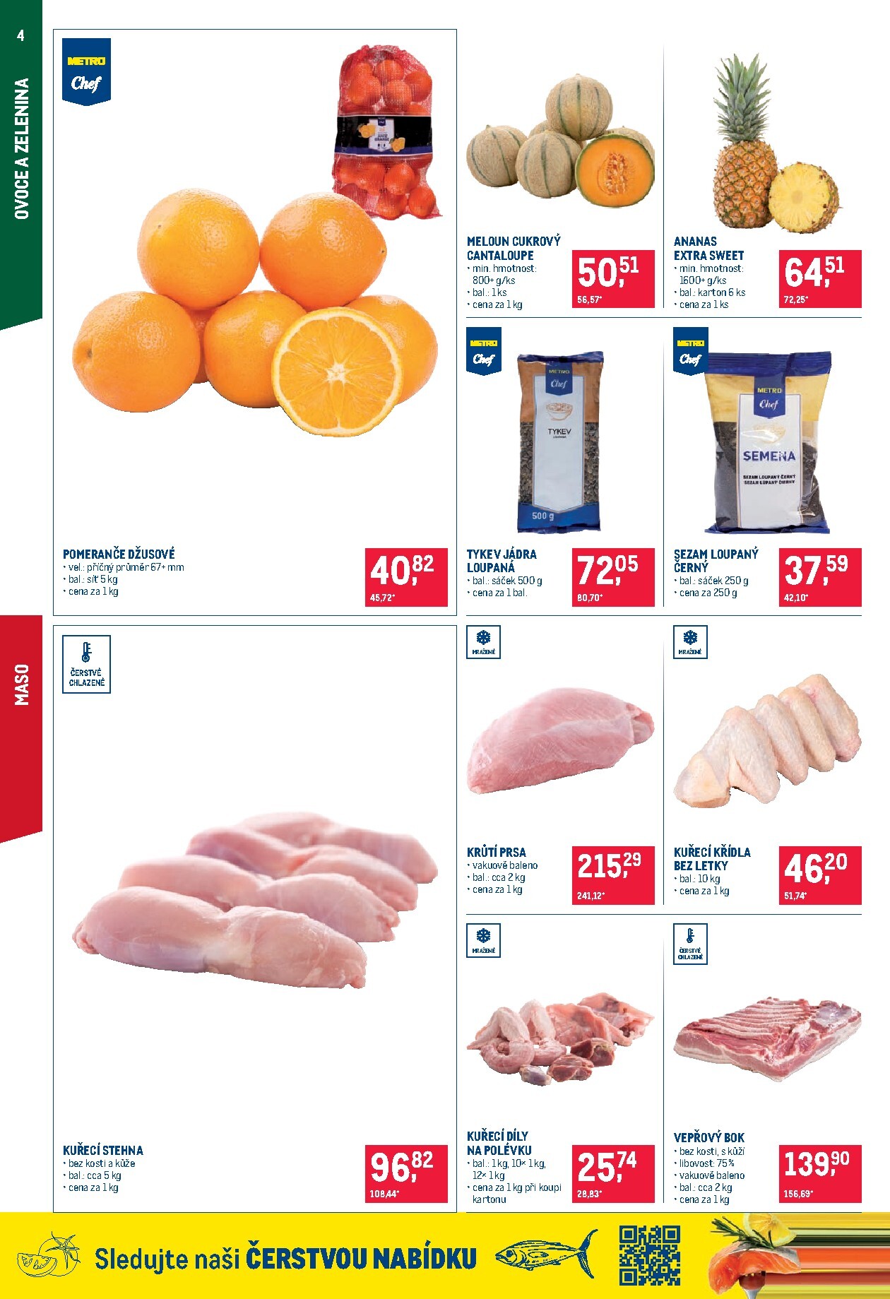 makro - Aktuální Makro - Gastronomie distribuce leták platný od úterý 16.06.2026 do pondělí 29.06.2026 - page: 4