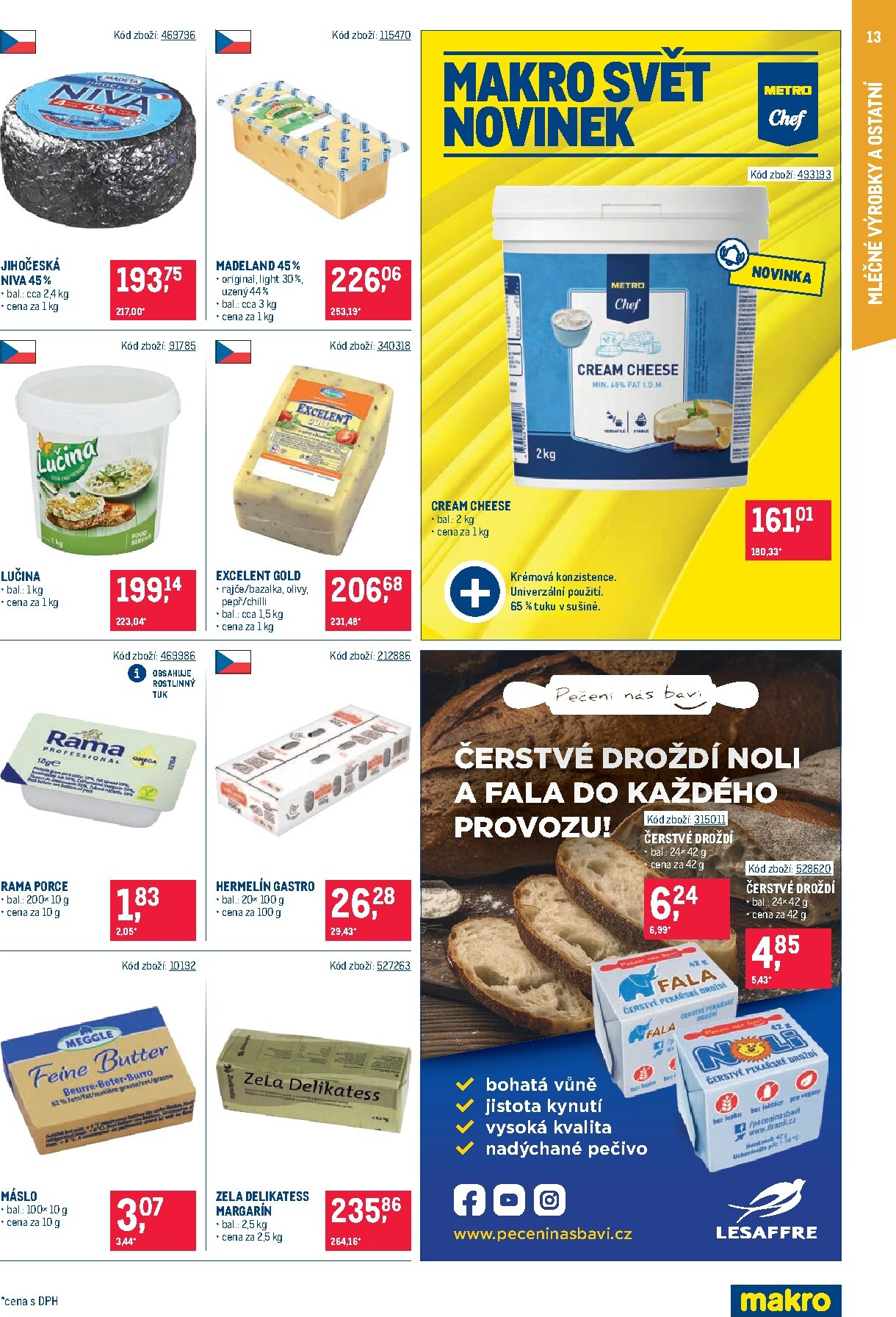 makro - Aktuální Makro - Gastronomie distribuce leták platný od úterý 16.06.2026 do pondělí 29.06.2026 - page: 13