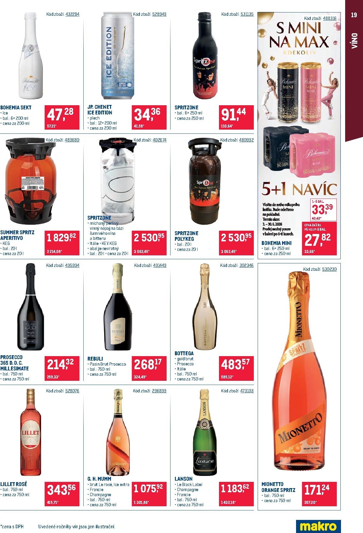 makro - Aktuální Makro - Gastronomie distribuce leták platný od úterý 16.06.2026 do pondělí 29.06.2026 - page: 19