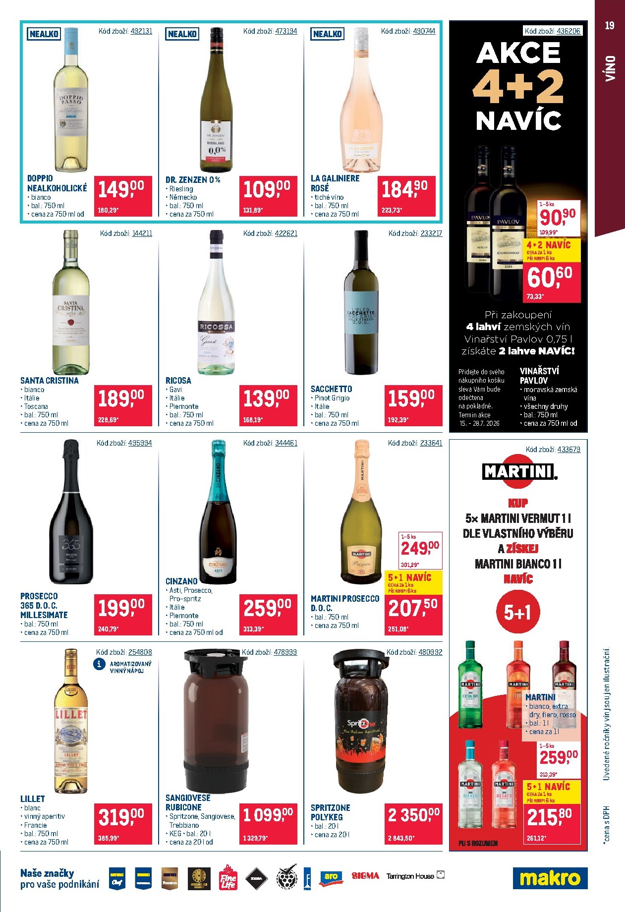 makro - Budoucí Makro - Gastronomie leták platný od středy 15.07.2026 do úterý 28.07.2026 - page: 19