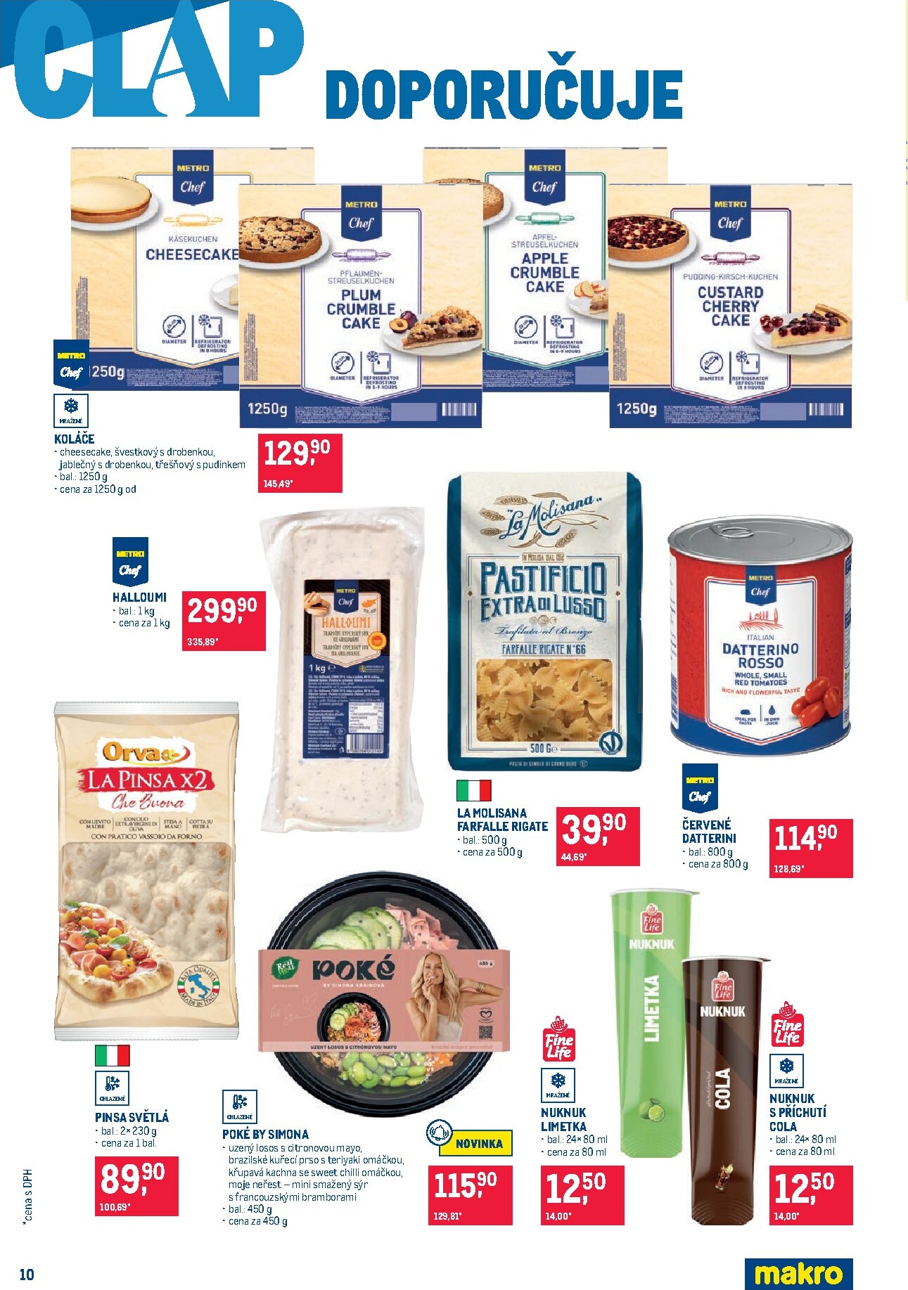 makro - Budoucí Makro - Pro milovníky jídla leták platný od středy 15.07.2026 do úterý 28.07.2026 - page: 10