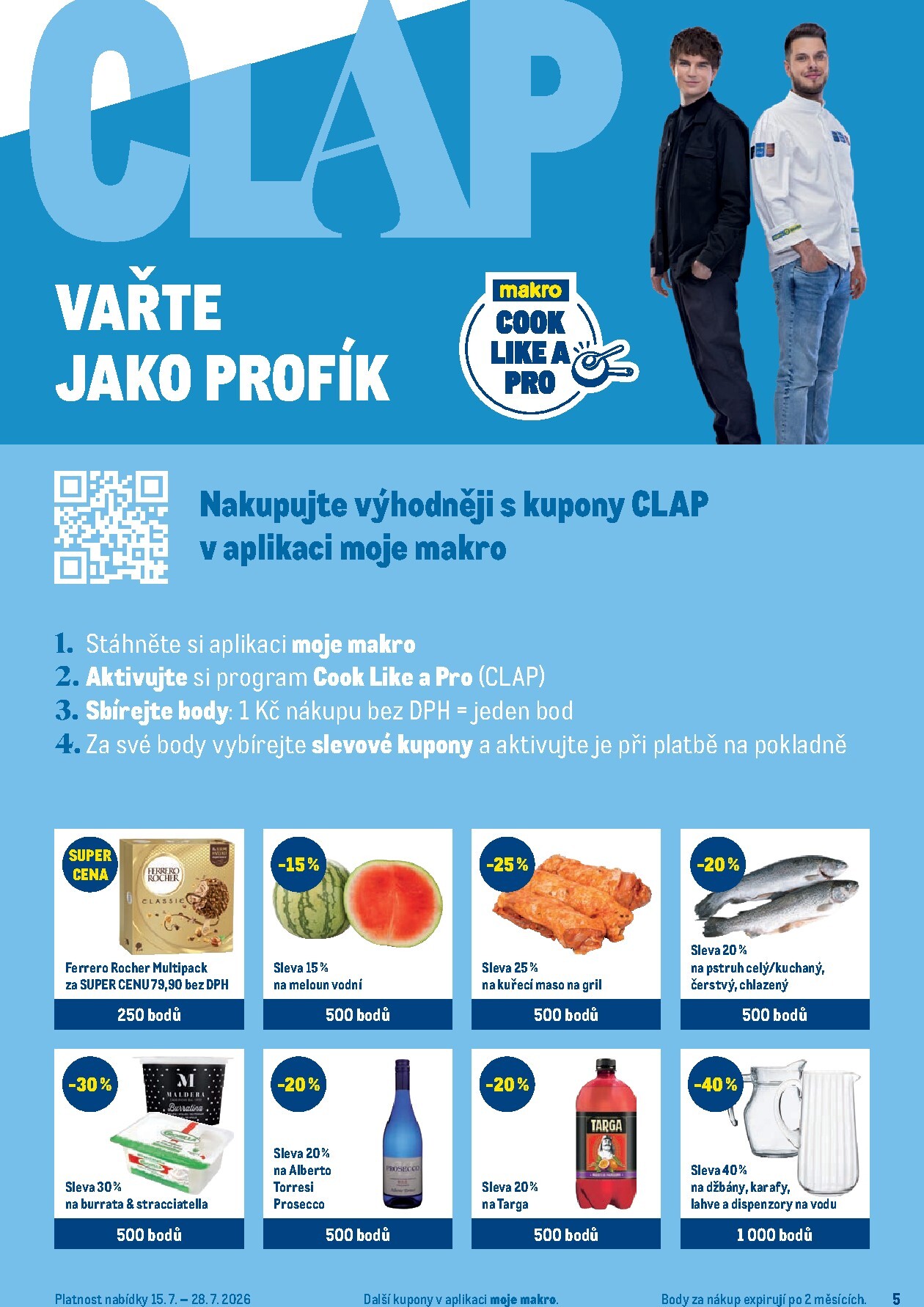 makro - Budoucí Makro - Pro milovníky jídla leták platný od středy 15.07.2026 do úterý 28.07.2026 - page: 5