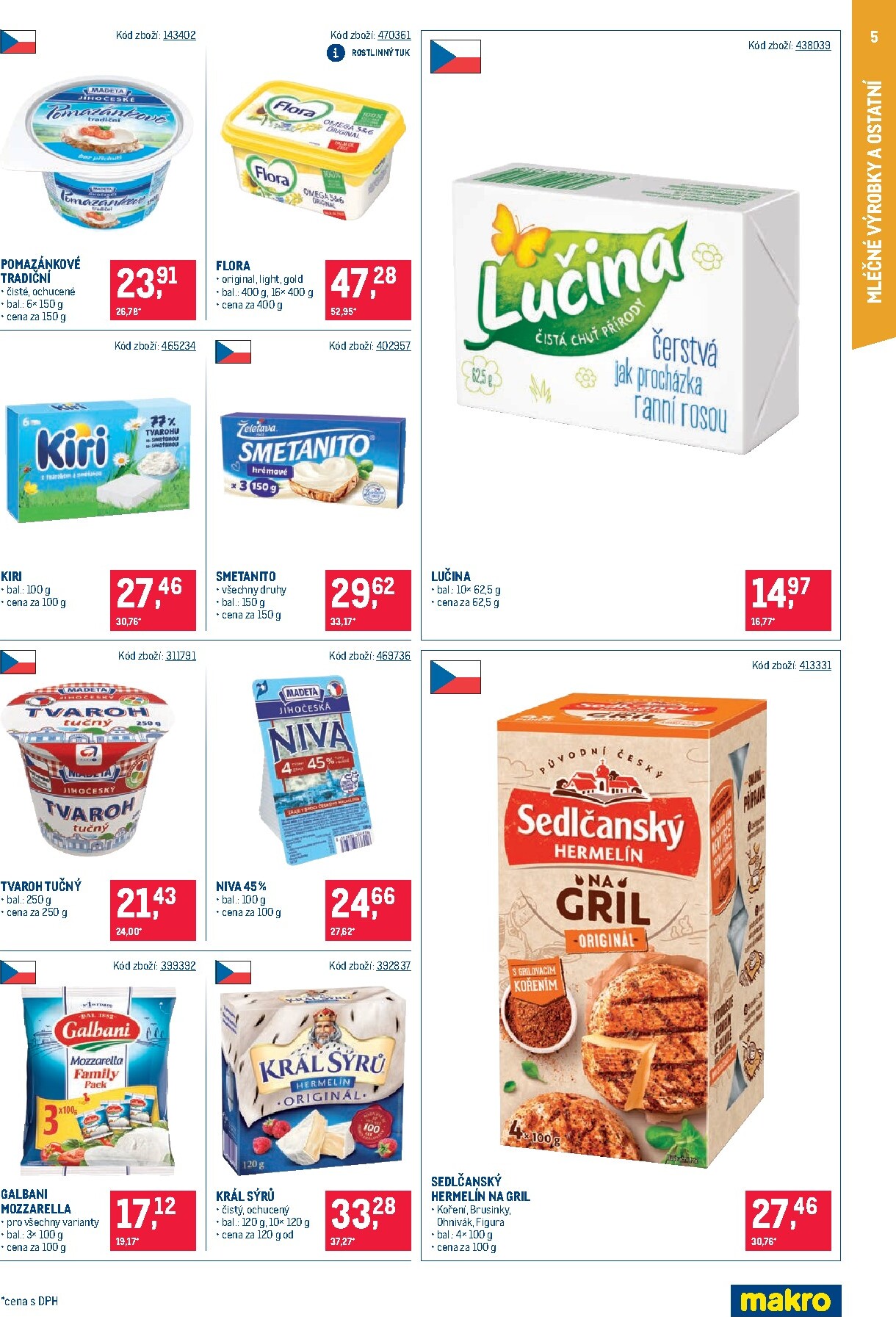 makro - Aktuální Makro - Maloobchod - Distribuce leták platný od úterý 14.07.2026 do pondělí 27.07.2026 - page: 5