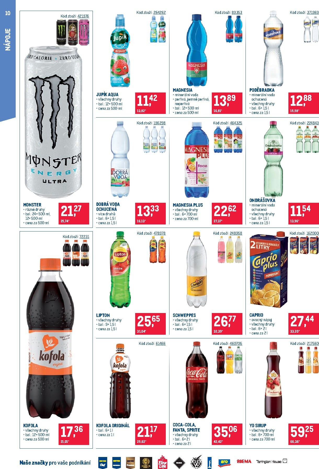 makro - Aktuální Makro - Maloobchod - Distribuce leták platný od úterý 14.07.2026 do pondělí 27.07.2026 - page: 10