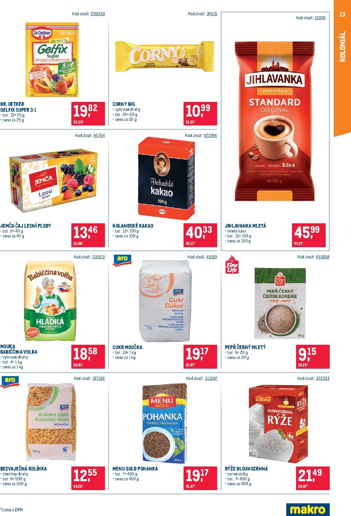 makro - Aktuální Makro - Maloobchod - Distribuce leták platný od úterý 14.07.2026 do pondělí 27.07.2026 - page: 13