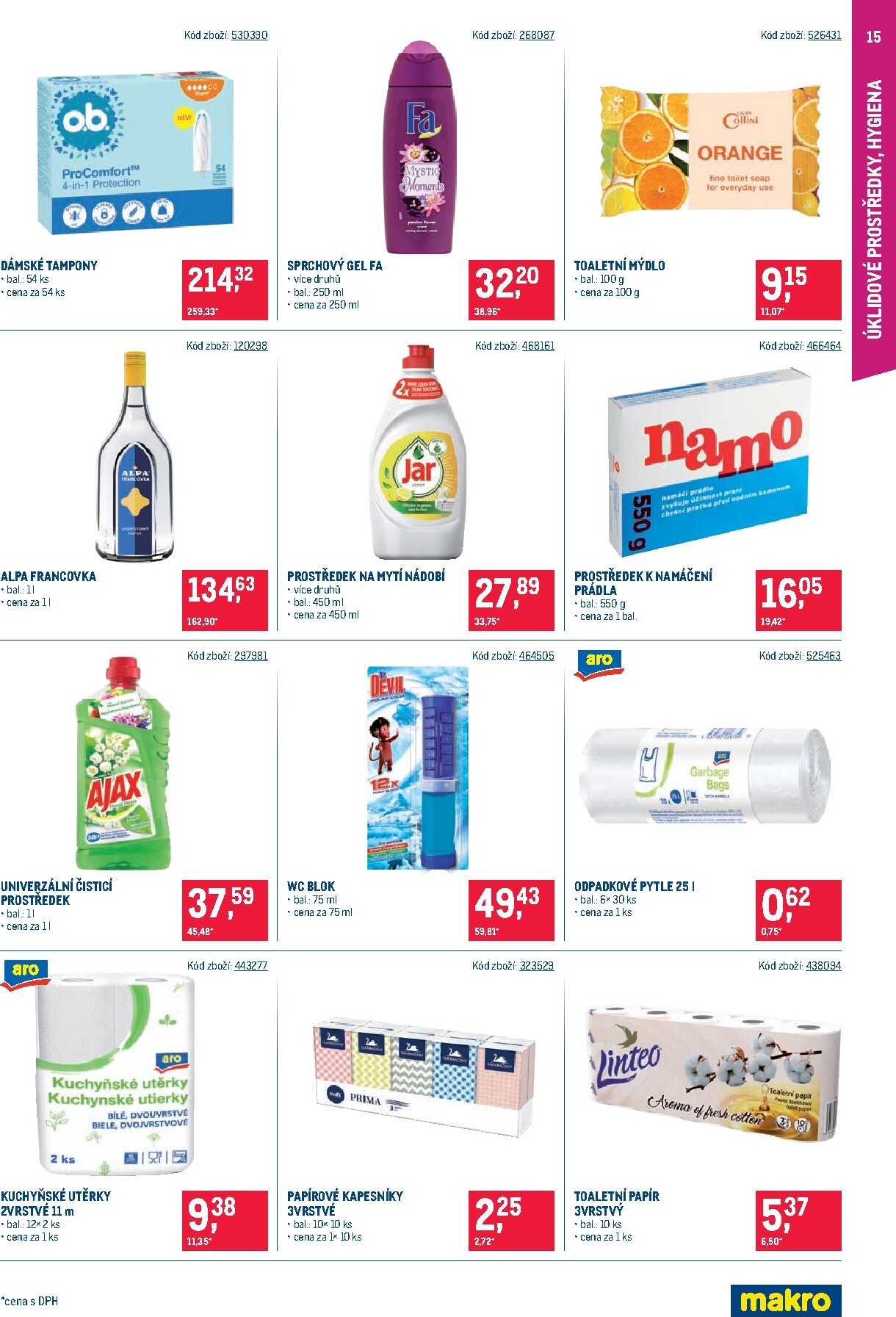 makro - Aktuální Makro - Maloobchod - Distribuce leták platný od úterý 14.07.2026 do pondělí 27.07.2026 - page: 15