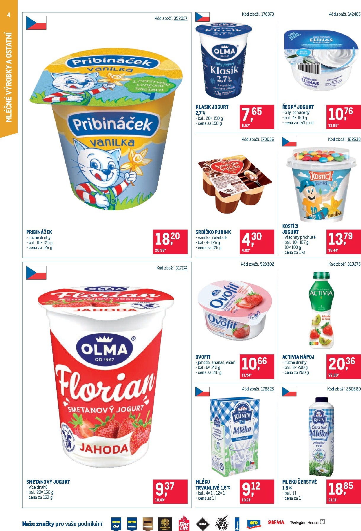 makro - Aktuální Makro - Maloobchod - Distribuce leták platný od úterý 14.07.2026 do pondělí 27.07.2026 - page: 4