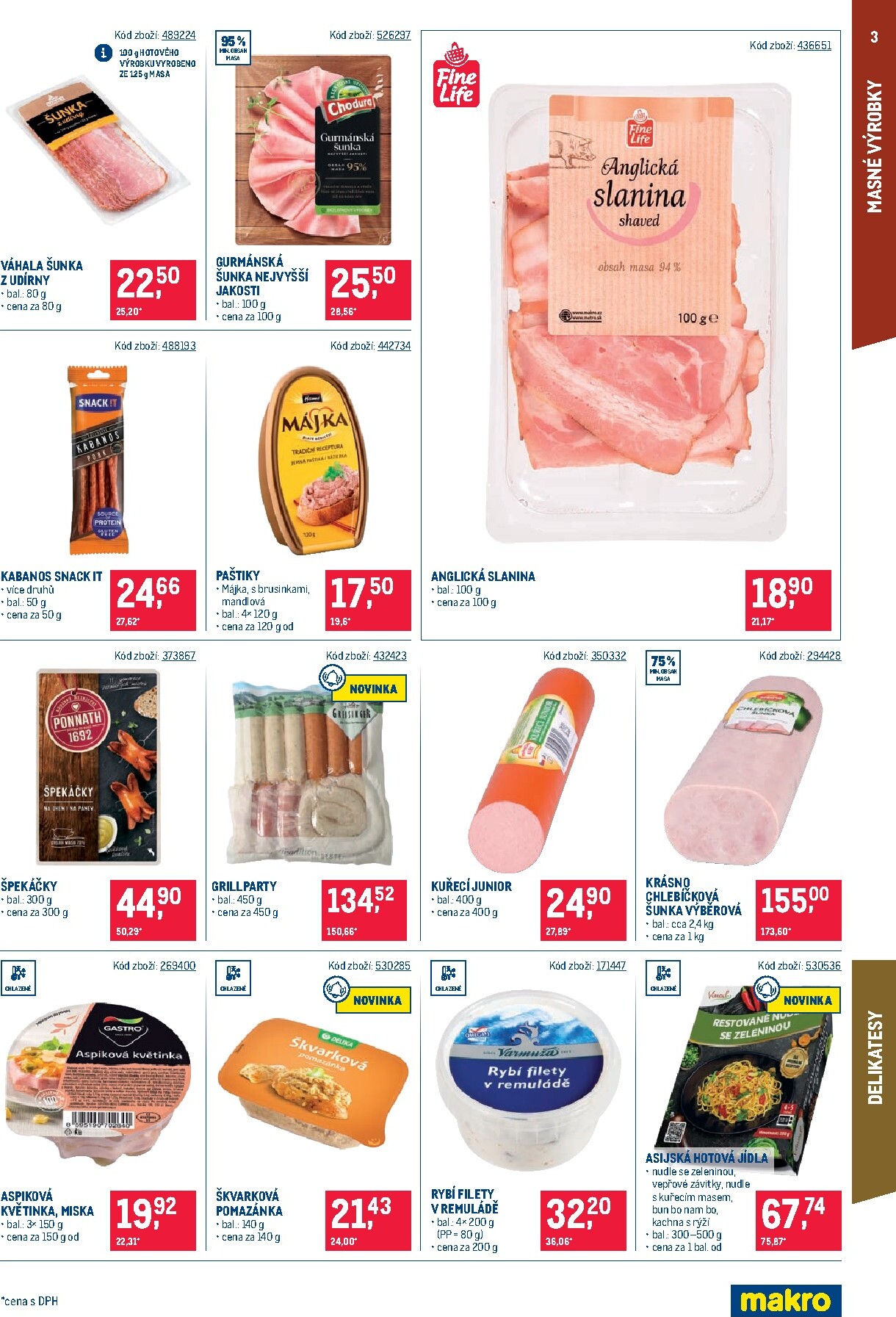makro - Aktuální Makro - Maloobchod - Distribuce leták platný od úterý 14.07.2026 do pondělí 27.07.2026 - page: 3