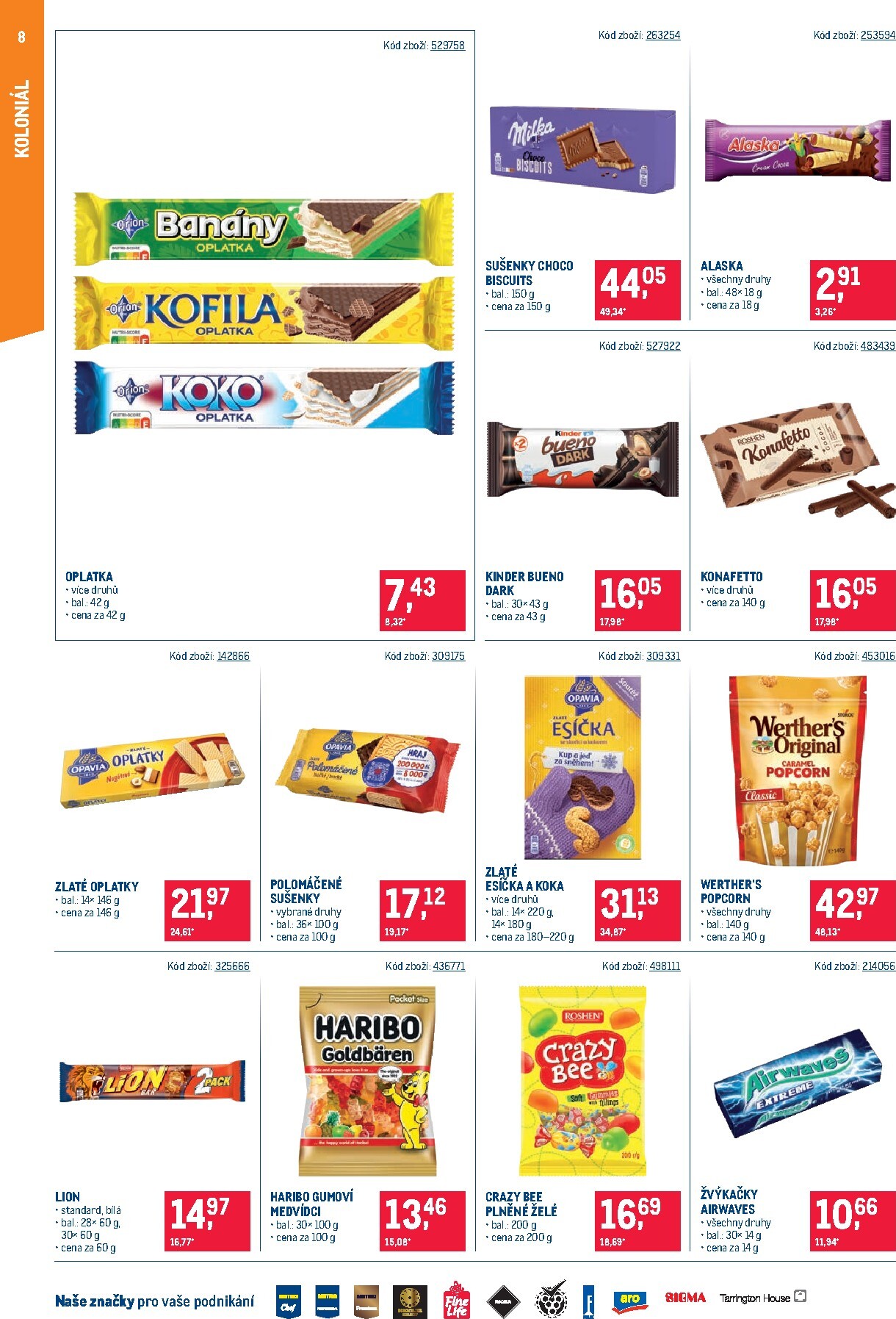 makro - Aktuální Makro - Maloobchod - Distribuce leták platný od úterý 14.07.2026 do pondělí 27.07.2026 - page: 8