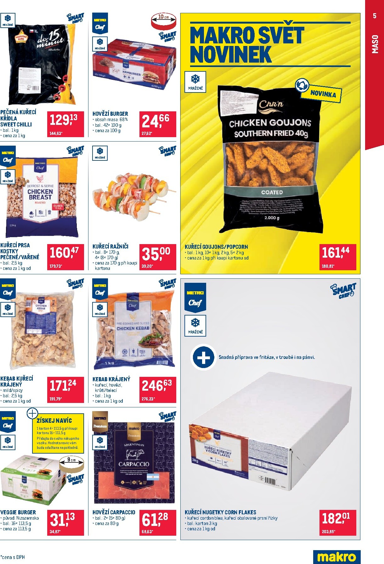 makro - Aktuální Makro - Gastronomie - Distribuce leták platný od úterý 14.07.2026 do pondělí 27.07.2026 - page: 5