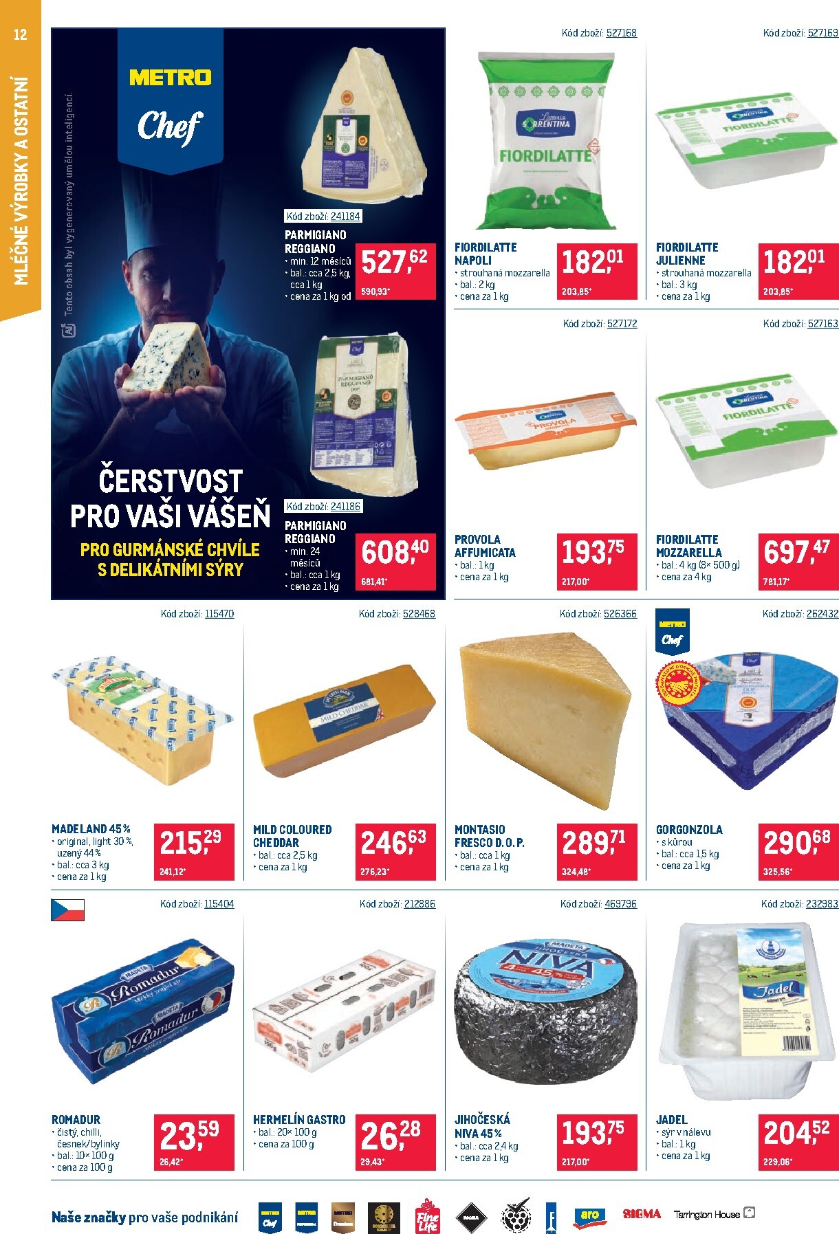 makro - Aktuální Makro - Gastronomie - Distribuce leták platný od úterý 14.07.2026 do pondělí 27.07.2026 - page: 12
