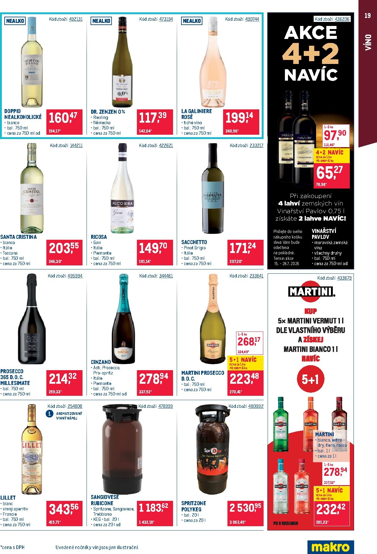 makro - Aktuální Makro - Gastronomie - Distribuce leták platný od úterý 14.07.2026 do pondělí 27.07.2026 - page: 19