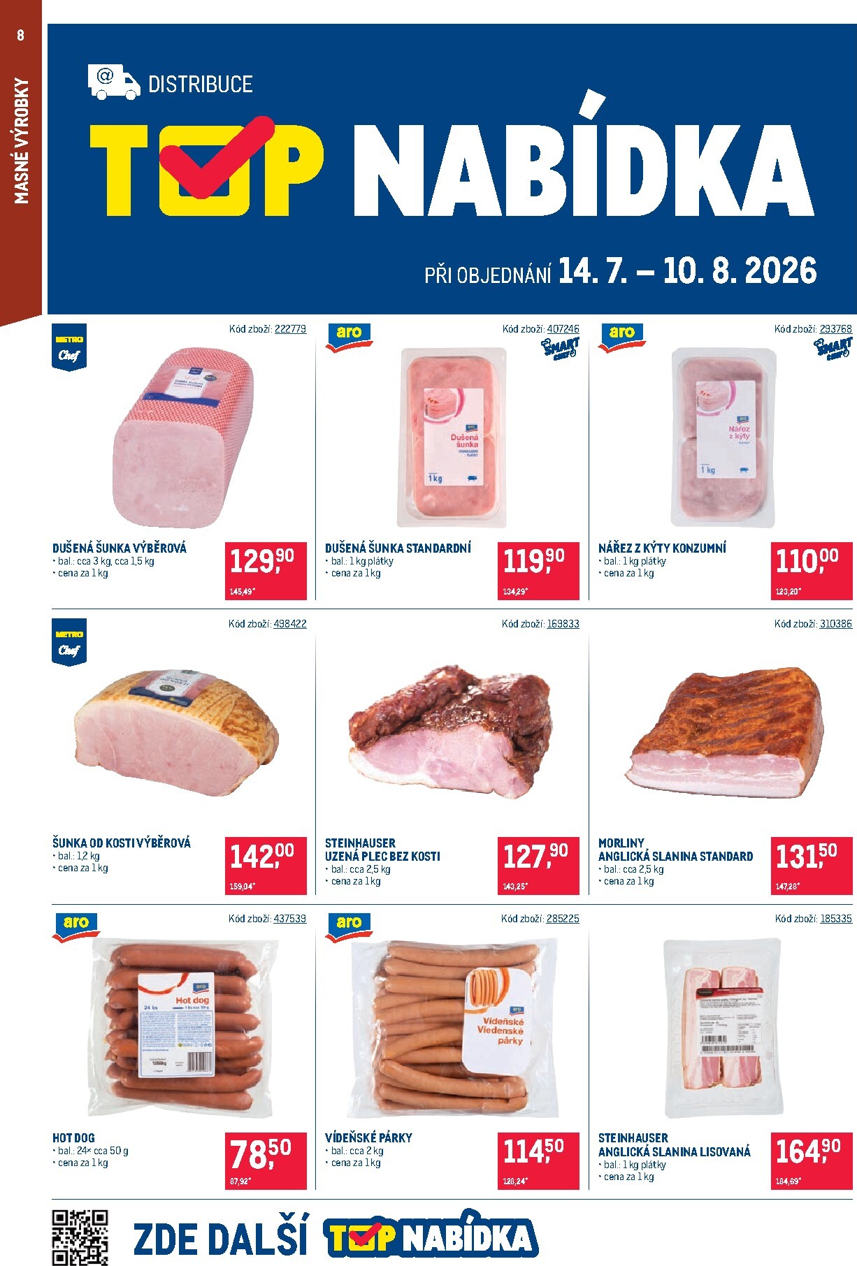 makro - Aktuální Makro - Gastronomie - Distribuce leták platný od úterý 14.07.2026 do pondělí 27.07.2026 - page: 8