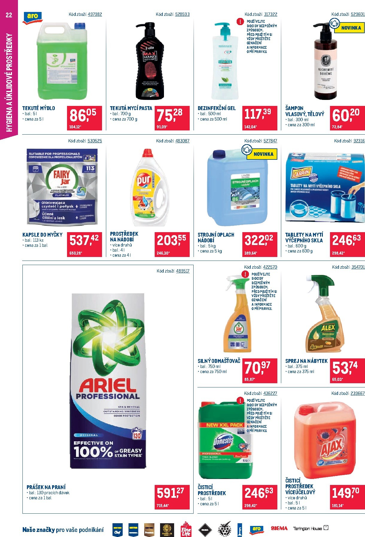 makro - Aktuální Makro - Gastronomie - Distribuce leták platný od úterý 14.07.2026 do pondělí 27.07.2026 - page: 22