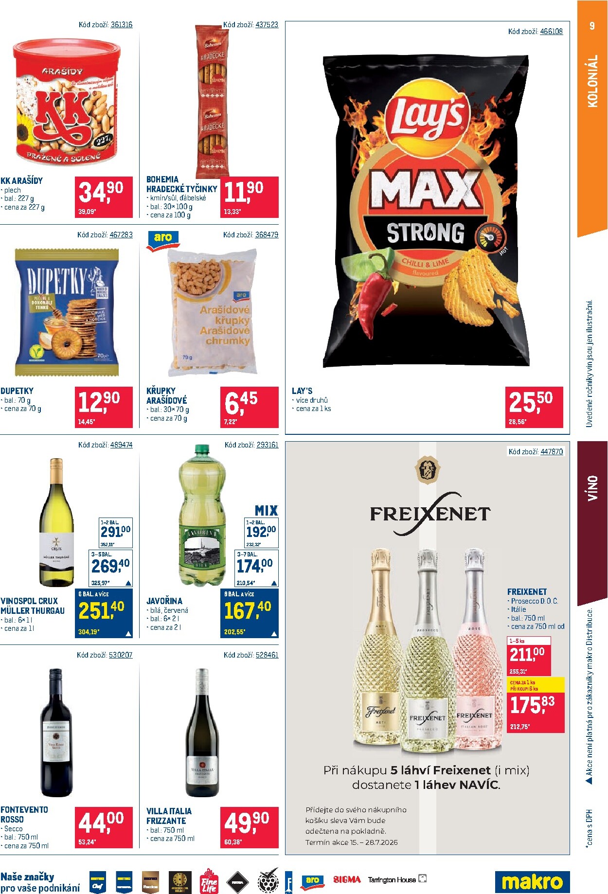 makro - Budoucí Makro - Maloobchod leták platný od středy 15.07.2026 do úterý 28.07.2026 - page: 9