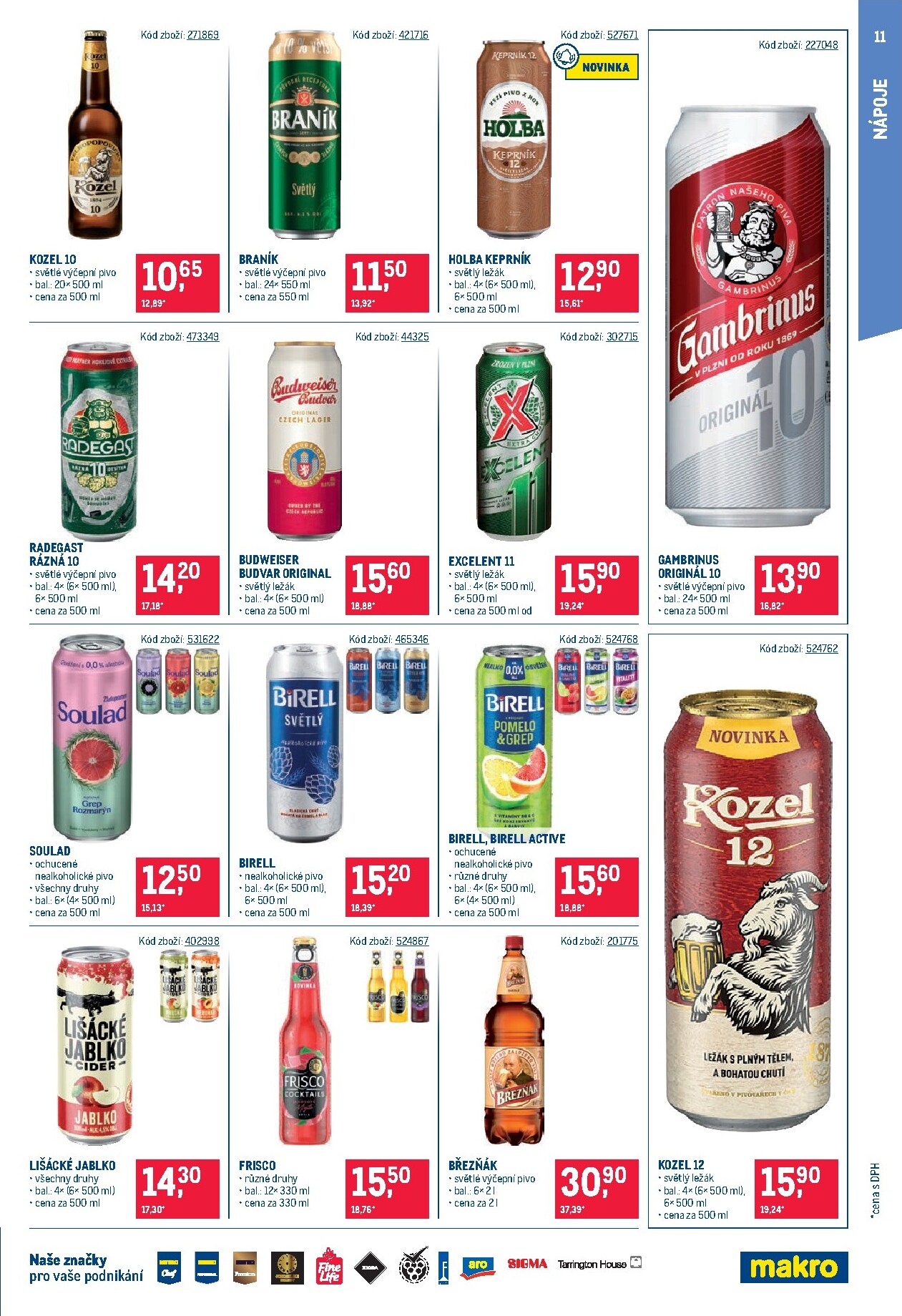 makro - Budoucí Makro - Maloobchod leták platný od středy 15.07.2026 do úterý 28.07.2026 - page: 11