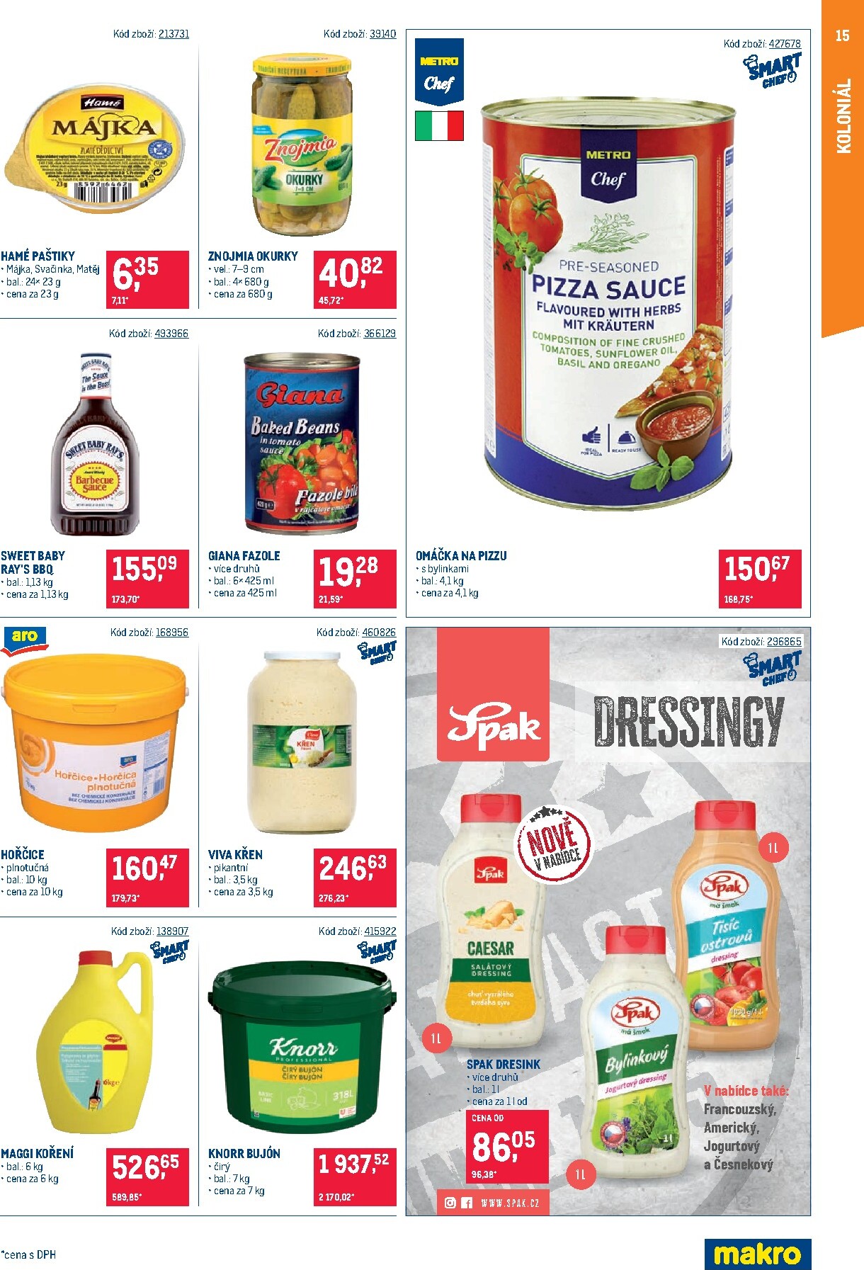 makro - Aktuální Makro - Gastronomie distribuce leták platný od úterý 14.07.2026 do pondělí 27.07.2026 - page: 15
