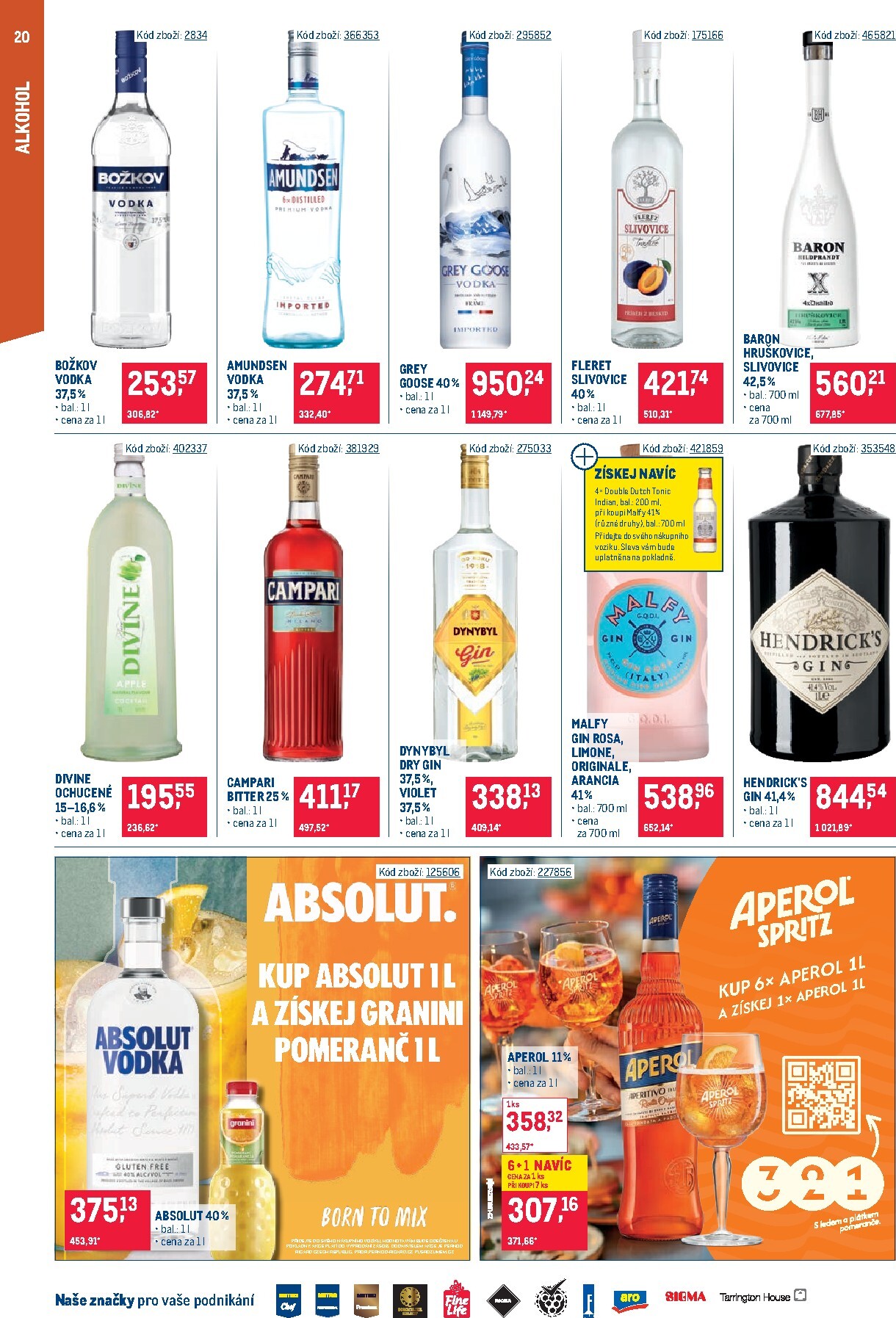 makro - Aktuální Makro - Gastronomie Distribuce leták platný od úterý 28.07.2026 do pondělí 10.08.2026 - page: 20