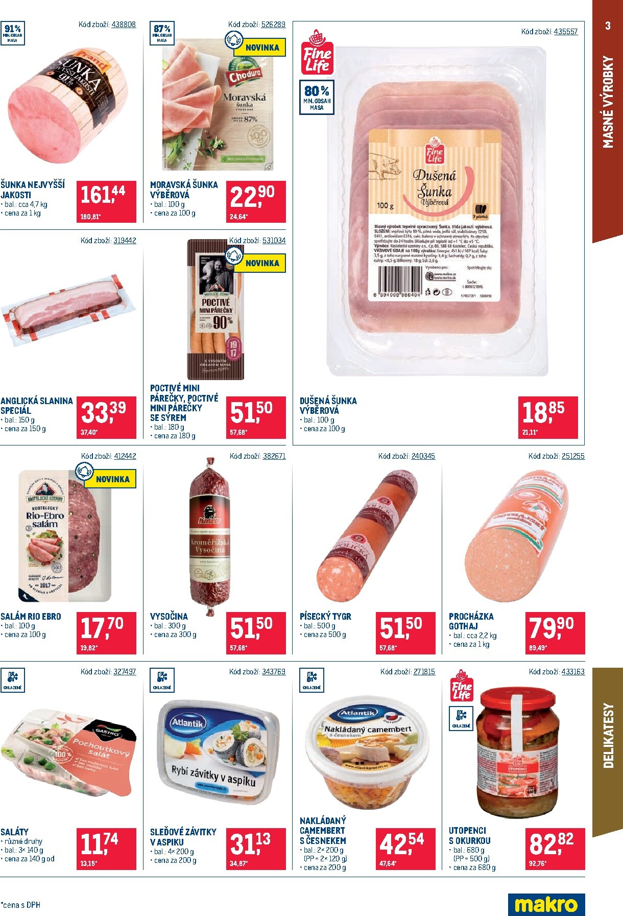 makro - Aktuální Makro - Maloobchod Distribuce leták platný od úterý 28.07.2026 do pondělí 10.08.2026 - page: 3