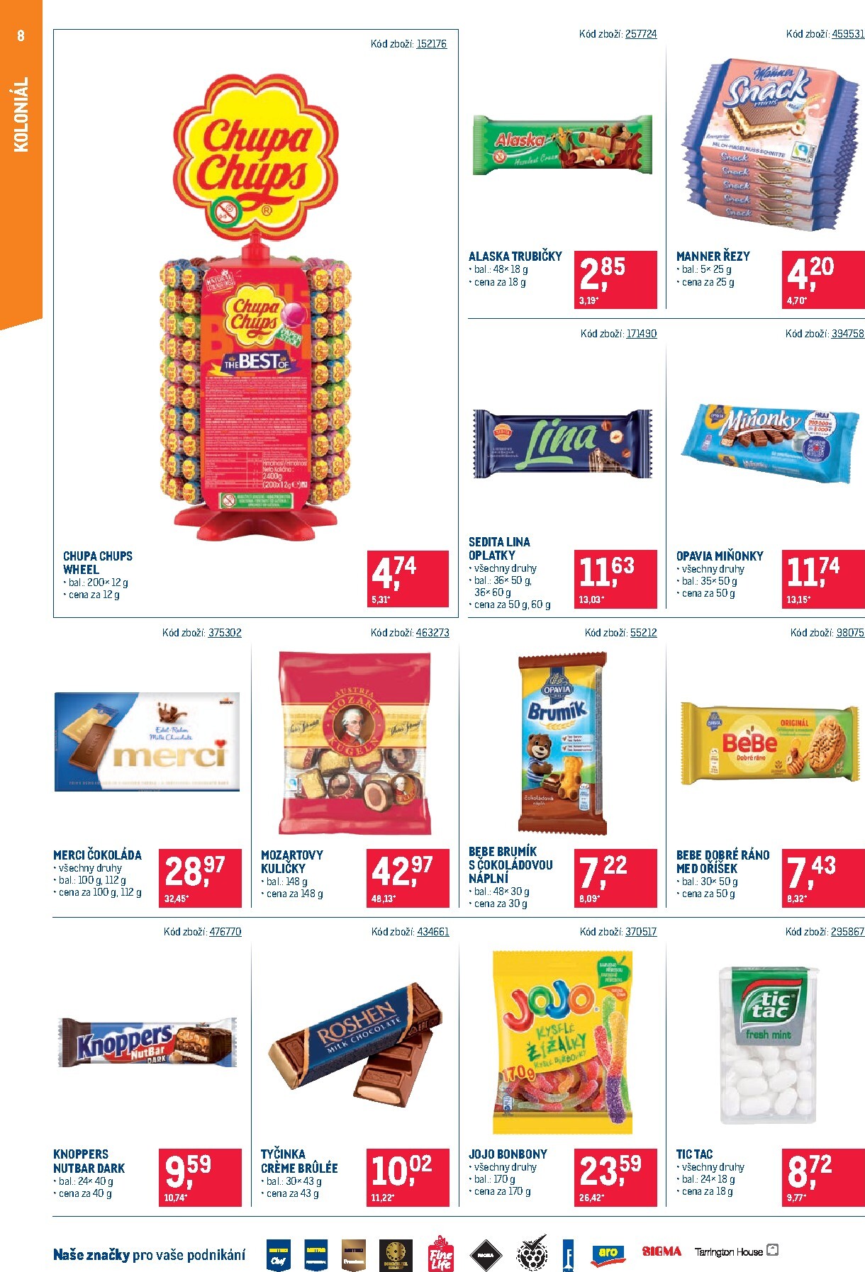 makro - Aktuální Makro - Maloobchod Distribuce leták platný od úterý 28.07.2026 do pondělí 10.08.2026 - page: 8