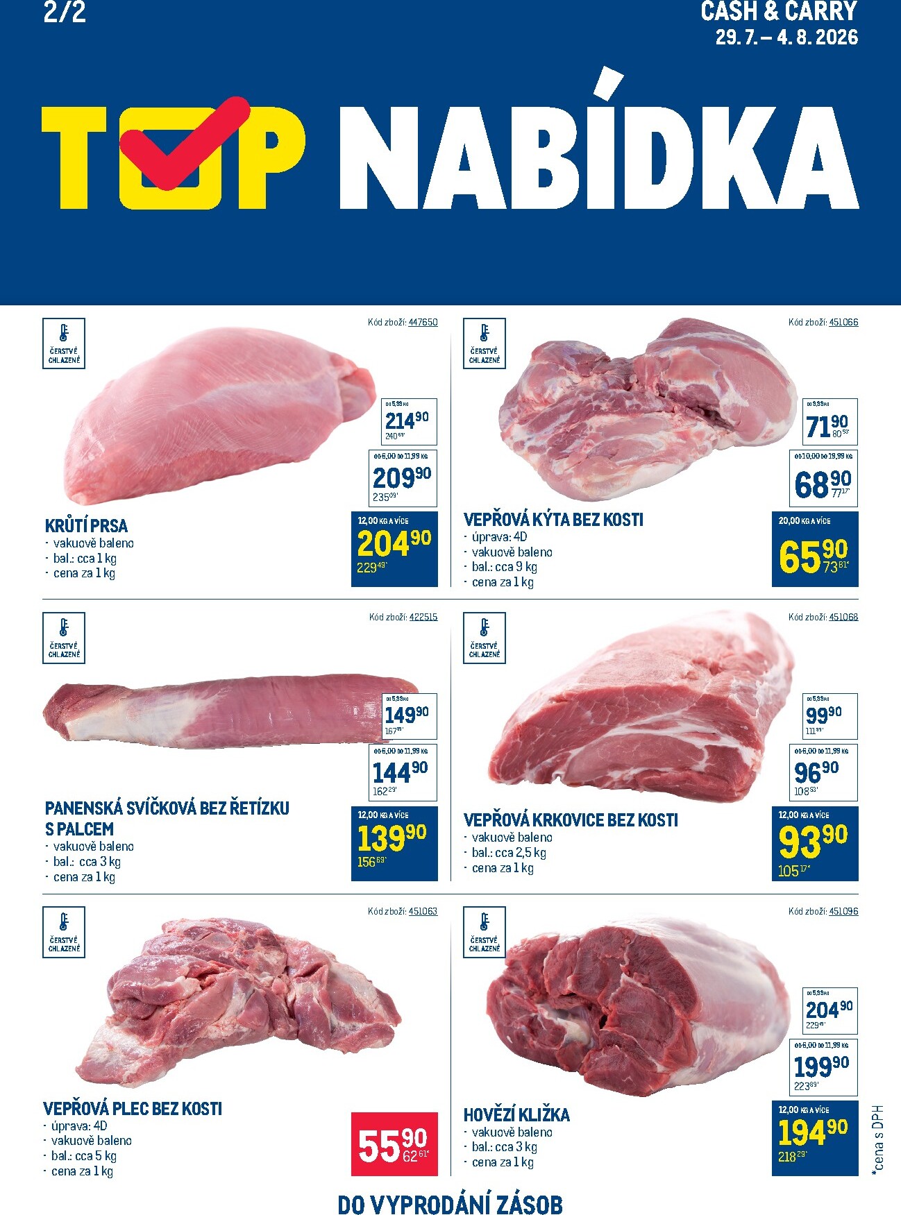 makro - Aktuální Makro leták platný od středy 29.07.2026 do úterý 04.08.2026 - page: 2