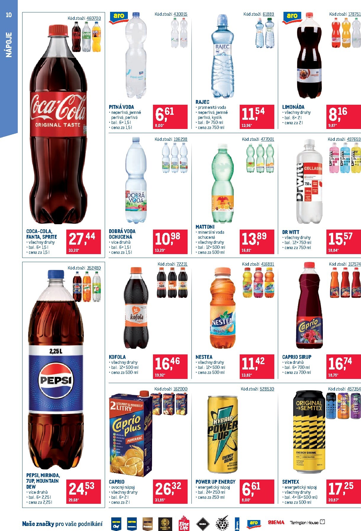 makro - Aktuální Makro - Maloobchod - Distribuce leták platný od úterý 11.08.2026 do pondělí 24.08.2026 - page: 10