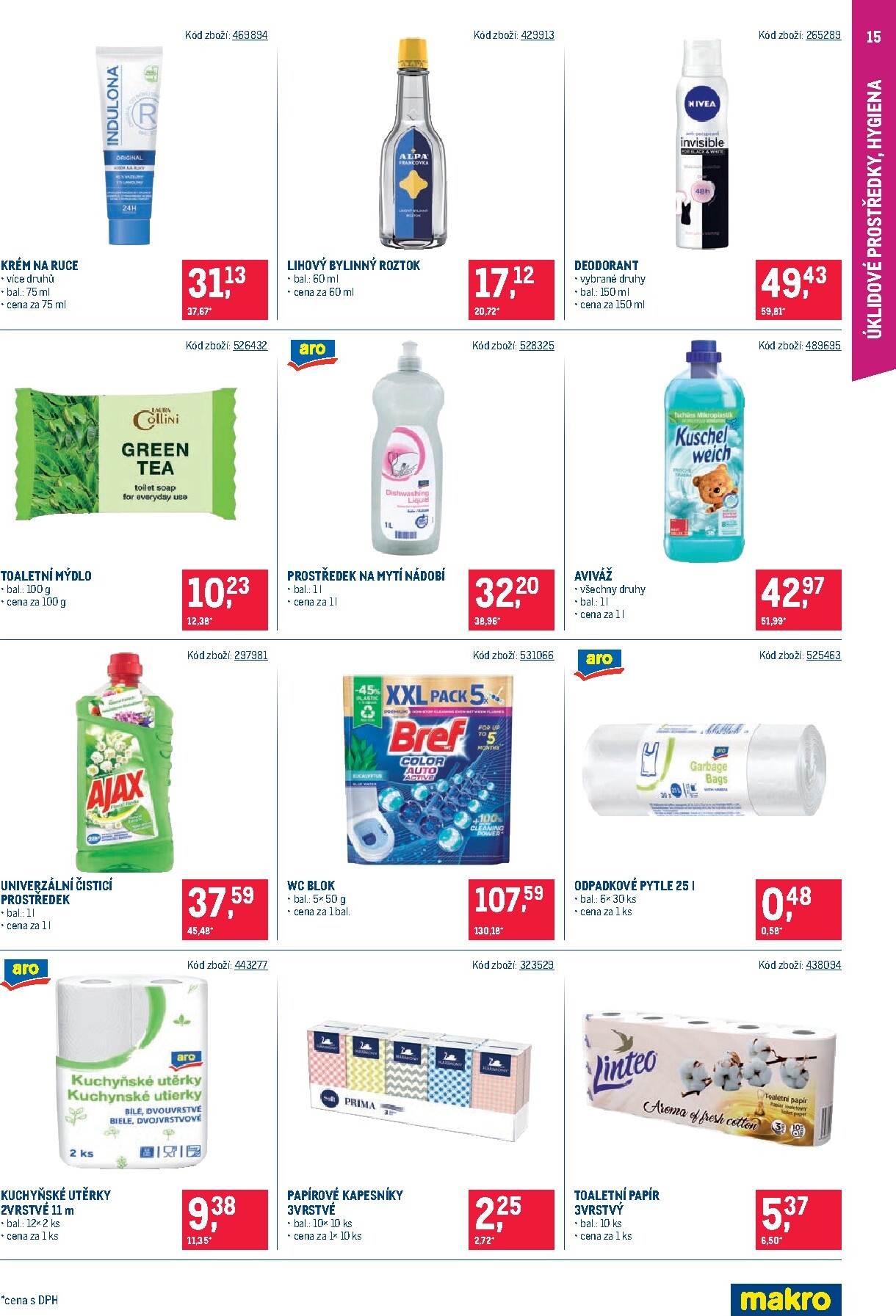 makro - Aktuální Makro - Maloobchod - Distribuce leták platný od úterý 11.08.2026 do pondělí 24.08.2026 - page: 15