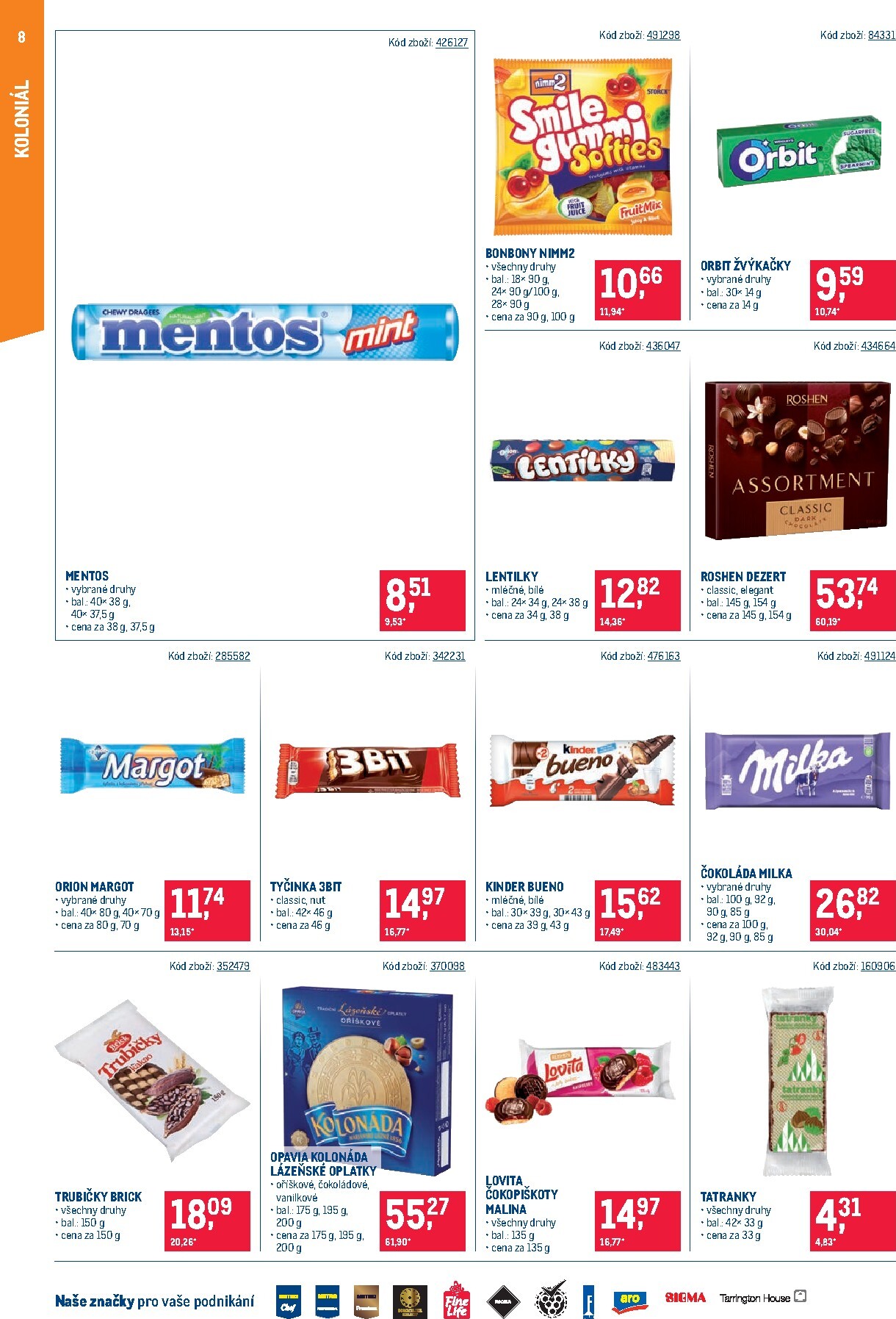 makro - Aktuální Makro - Maloobchod - Distribuce leták platný od úterý 11.08.2026 do pondělí 24.08.2026 - page: 8